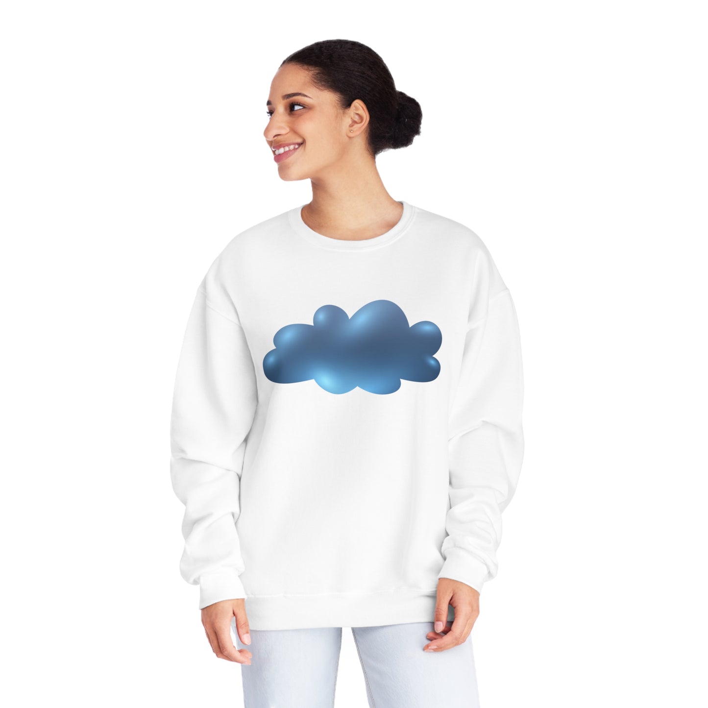 Unisex NuBlend® Crewneck Sweatshirt - Serene Cloudscape