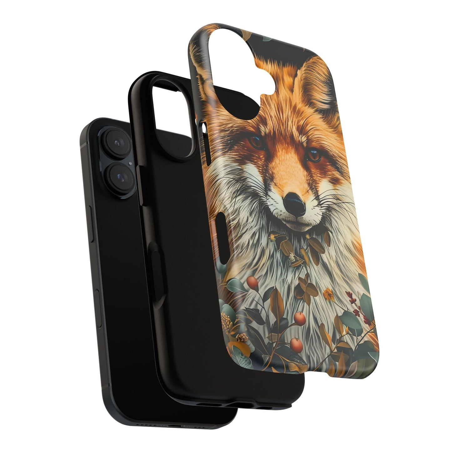 Fox Design Tough Phone Case - Nature Lover's Gift, Wildlife Accessory, Stylish Protection, Eco-Friendly Mobile Cover