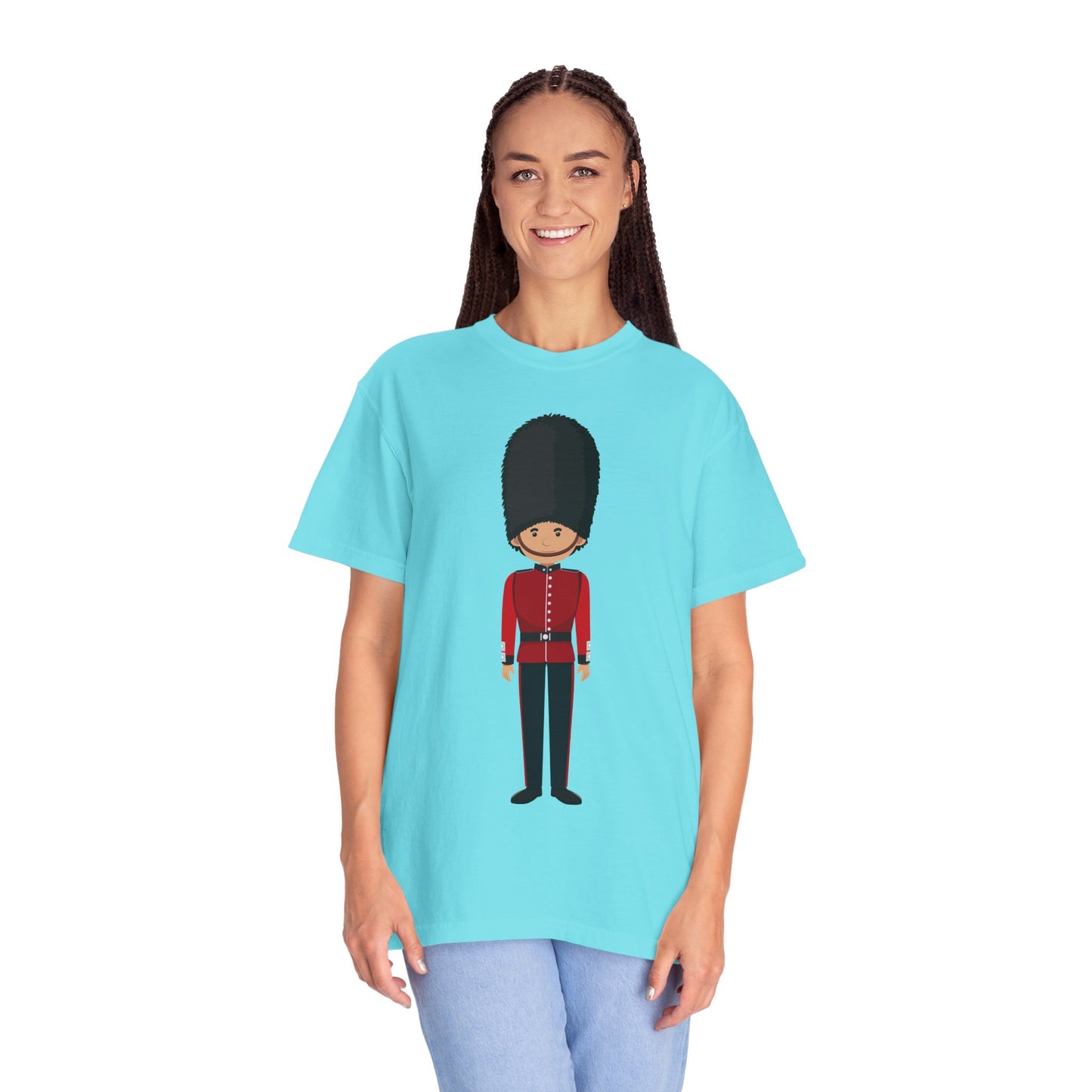 Unisex Garment-Dyed T-shirt - Heroes in Red - Bodmin Keep’s Army History