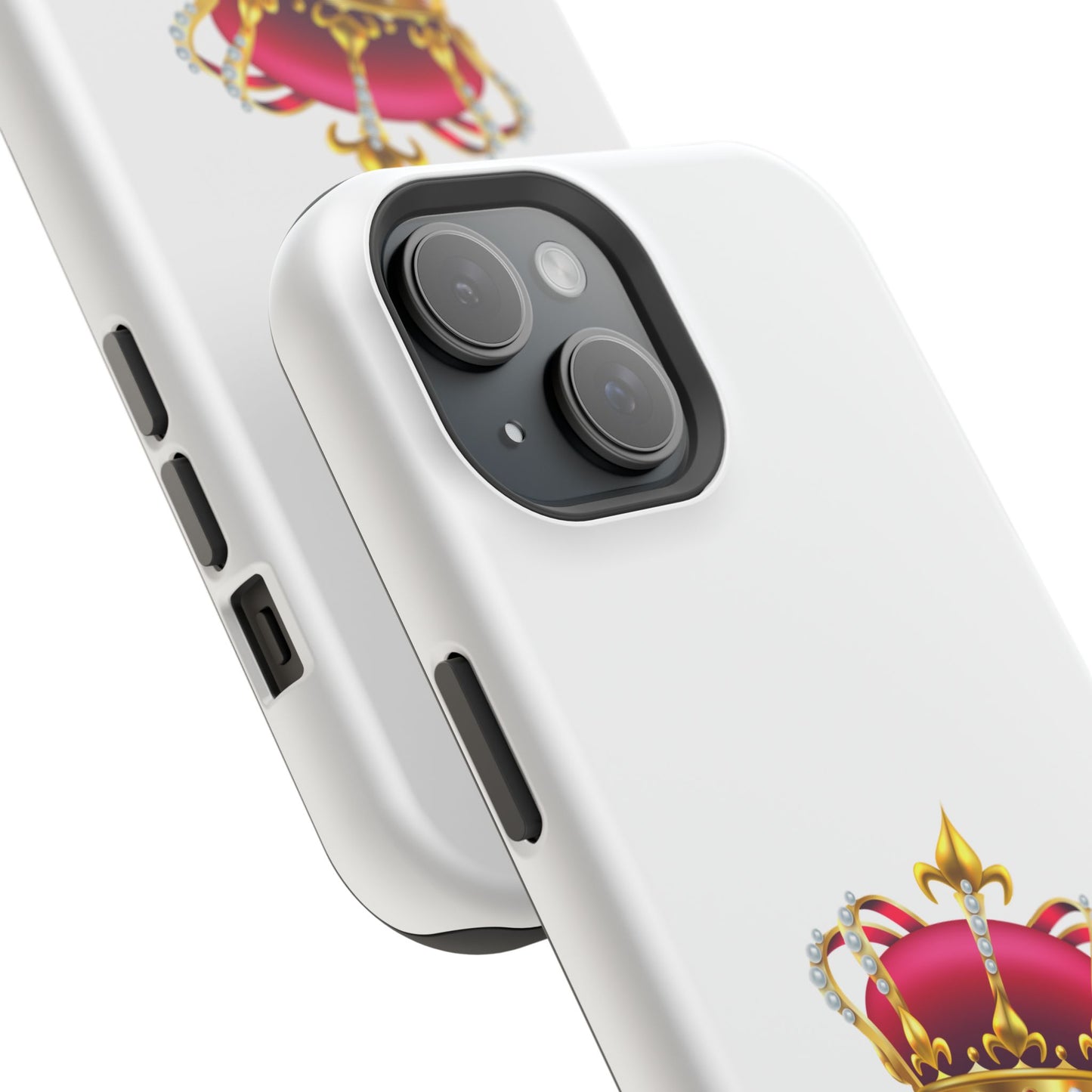 Crown Magnet Phone Cases, Trendy iPhone Covers, Gifts for Her, Birthday Accessories, Unique Custom Cases, Stylish Phone Protection