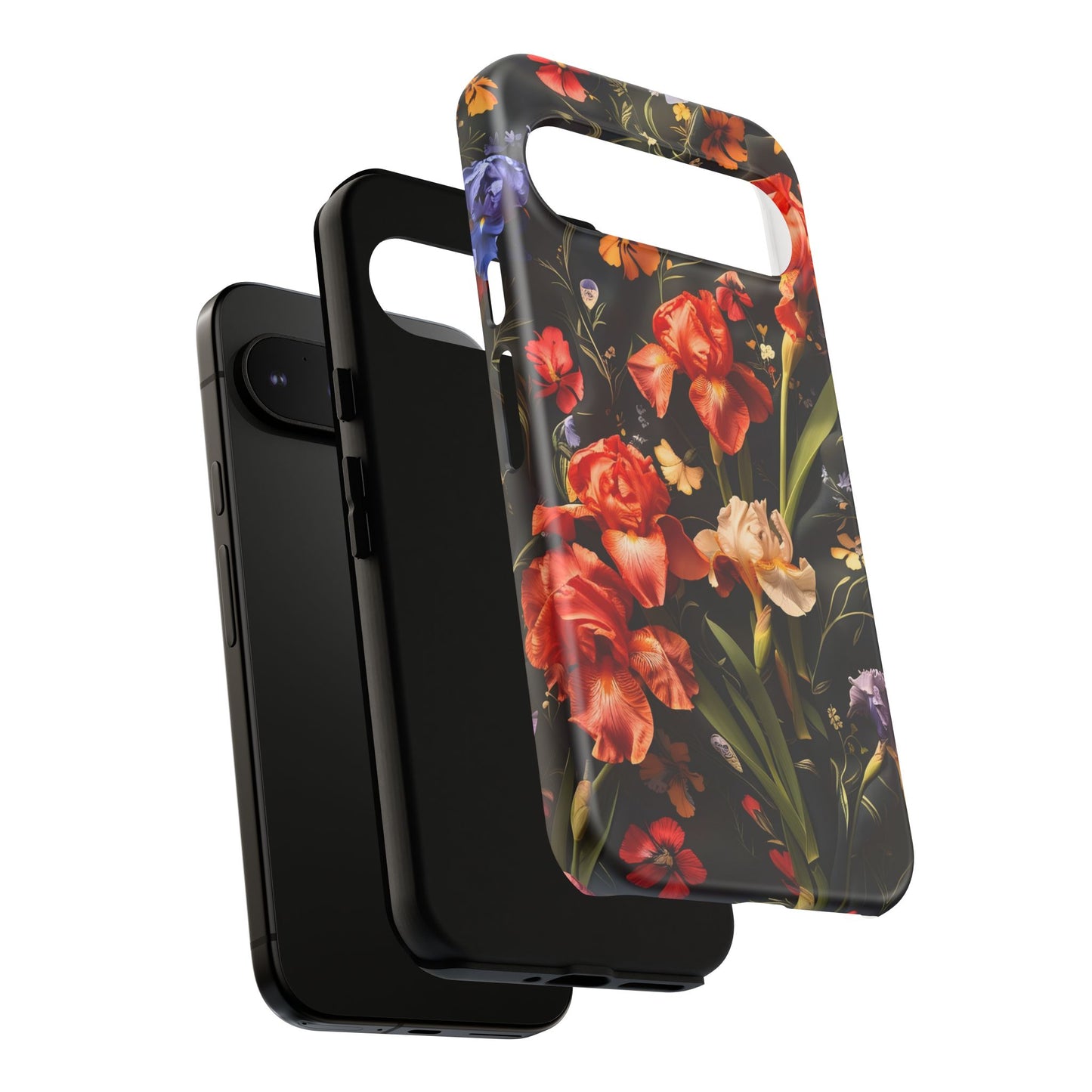 Floral Tough Case for Phone, Durable Protective Phone Cover, Gift for Flower Lovers, Phone Accessories, Spring Vibes