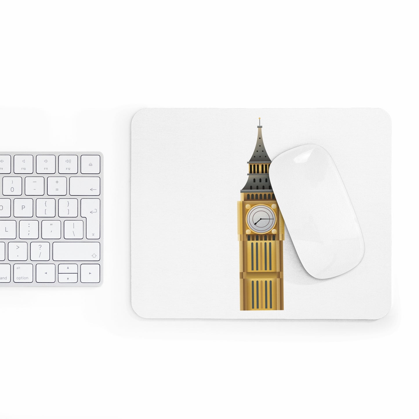 Big Ben Mouse Pad - Elegant Desk Accessory, London Decor, Office Gift, Unique Mouse Pad, Work From Home Essentials