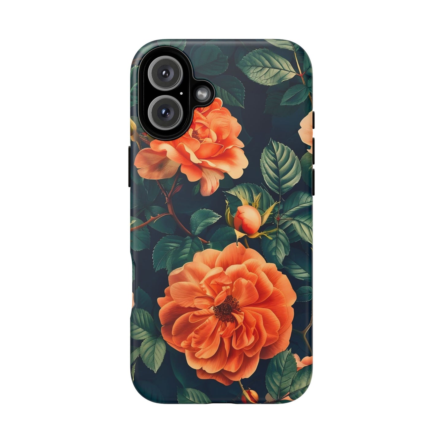 Floral Phone Case, Tough Cases for Nature Lovers, Botanical Design, Phone Protection, Gift for Her, Trending Floral Accessories