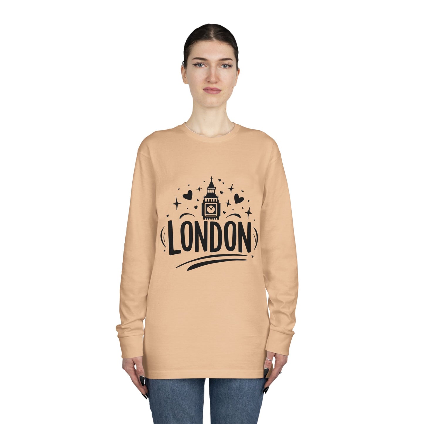 Long Sleeve Crewneck Tee - Adorable London