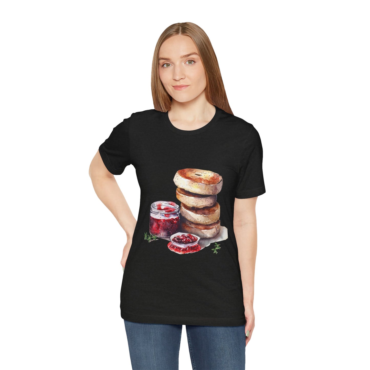Unisex Jersey Short Sleeve Tee - Heritage on a Plate - Exploring British Cuisine