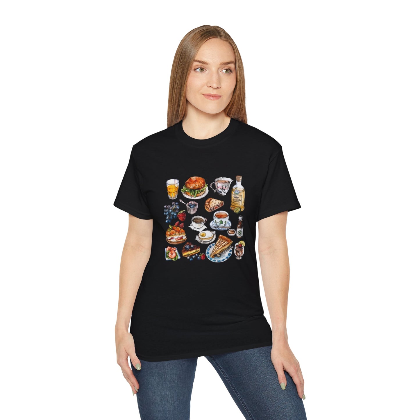 Unisex Ultra Cotton Tee - Retro English Icons