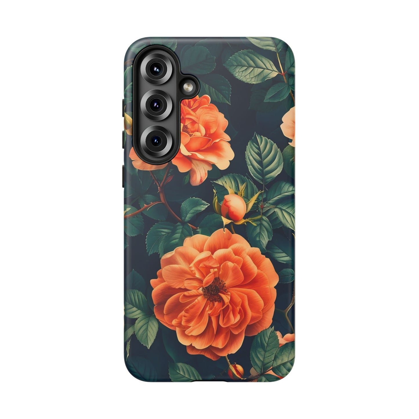Floral Phone Case, Tough Cases for Nature Lovers, Botanical Design, Phone Protection, Gift for Her, Trending Floral Accessories