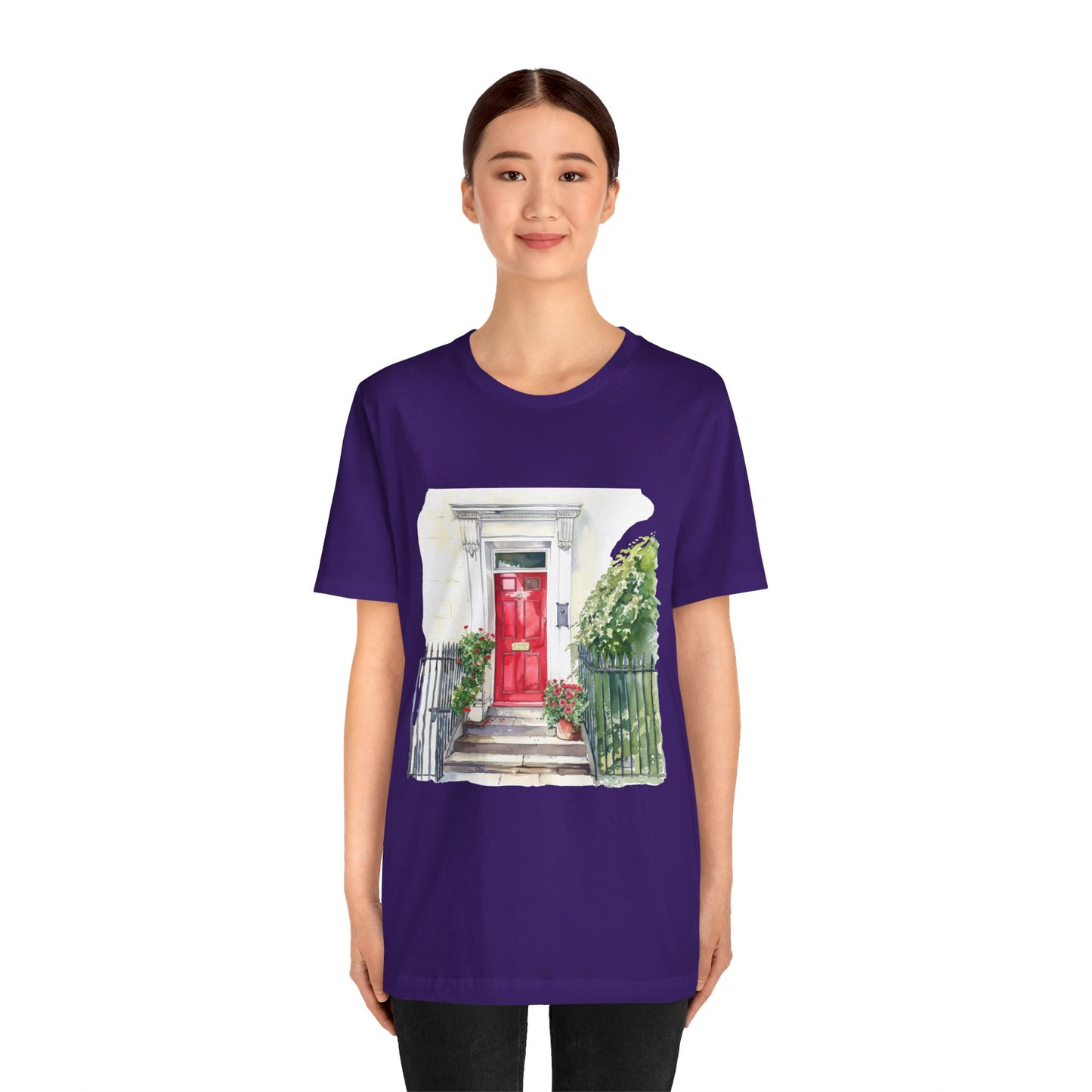 Unisex Jersey Short Sleeve Tee - Greenish British Beauty
