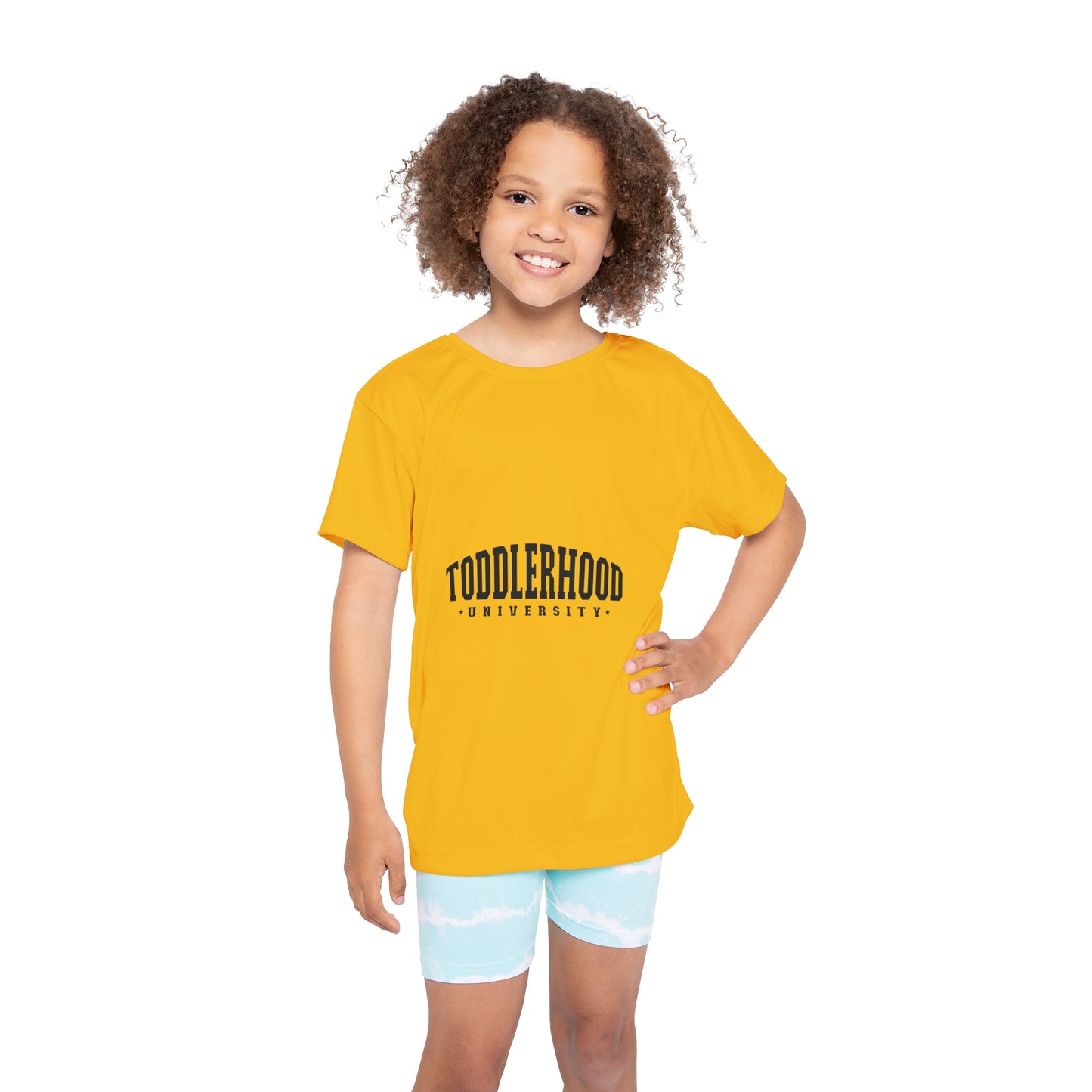 Kids Sports Jersey - Toddlerhood University T-Shirt for Active Play