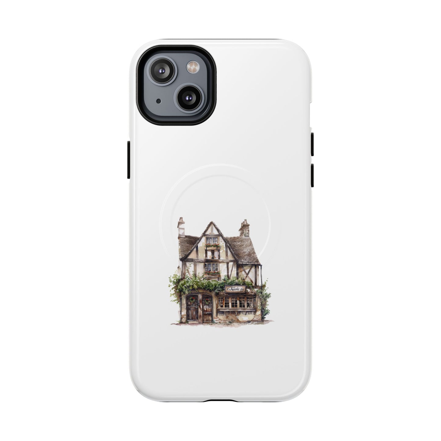 Charming Cottage Magnetic Phone Case, Tough Cell Phone Cover, Unique Gift for Home Lovers, Holiday Essentials, Customizable Design