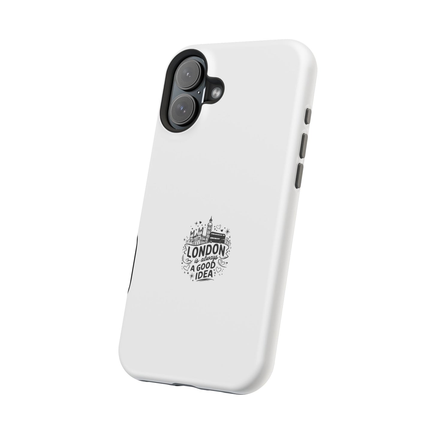 London Good Idea Magnetic Phone Case, Travel Accessories, Unique Gift, Phone Cover, London Souvenir, Custom Case