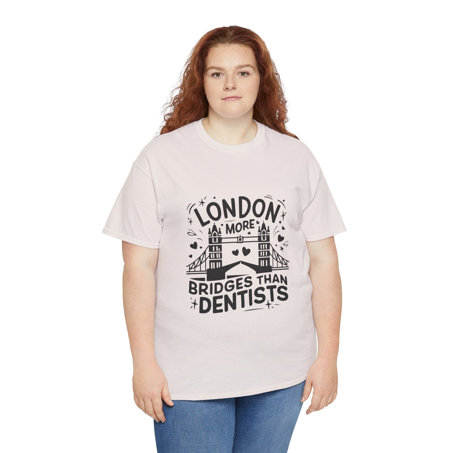 Unisex Heavy Cotton Tee - London is having more Bridges
