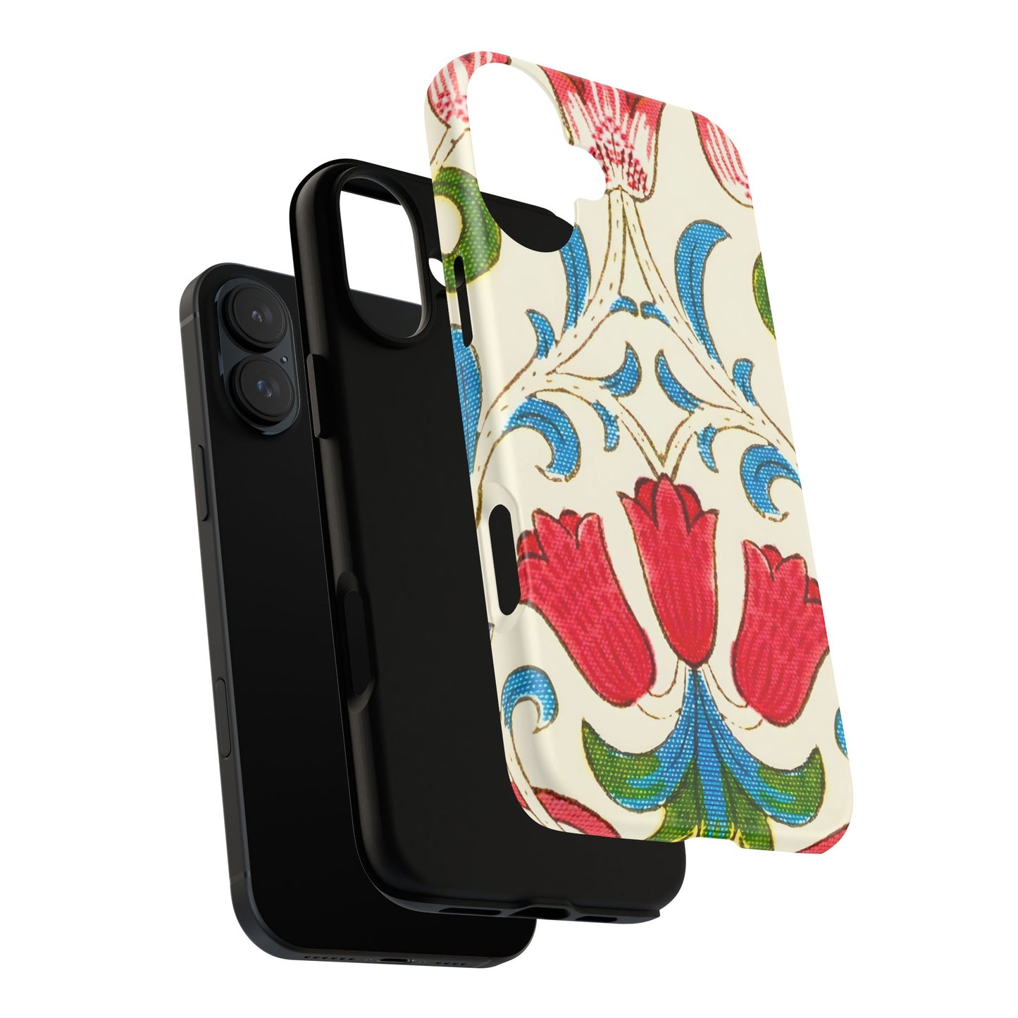 Floral Phone Case - Tough Cases | Stylish Protection, Gift for Her, Boho Phone Cover, Spring Accessory, Cute Tech
