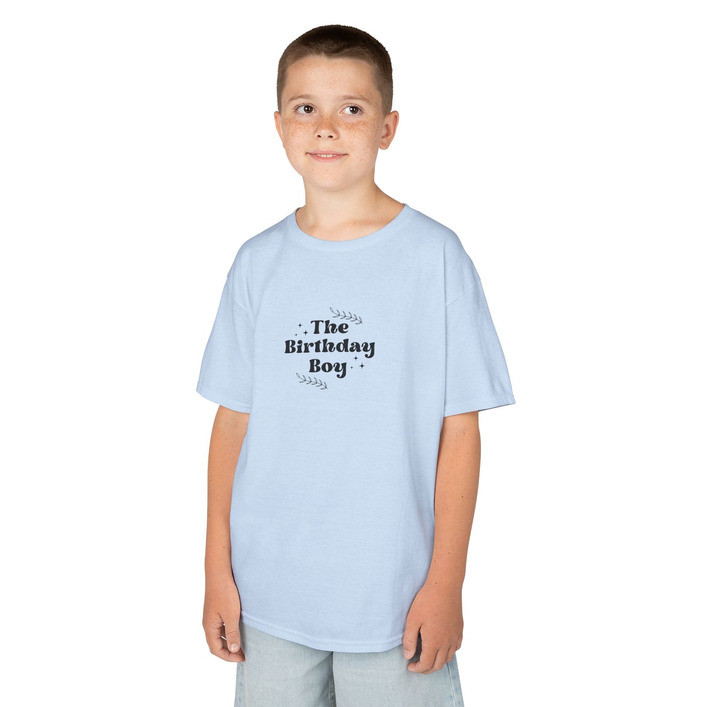 Kids Heavy Cotton Tee - The Birthday Boy – A Joyful Celebration