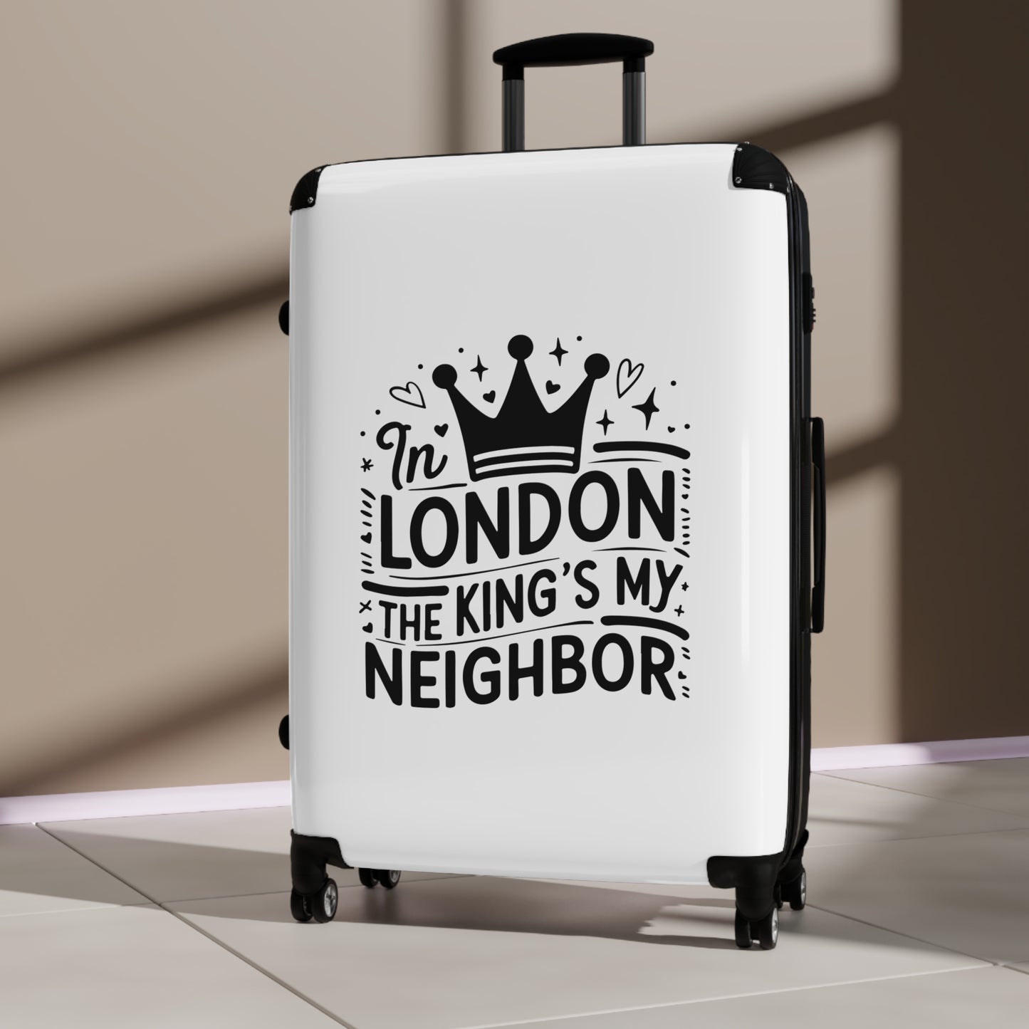 King is my Neighbour in London - Suitcase
