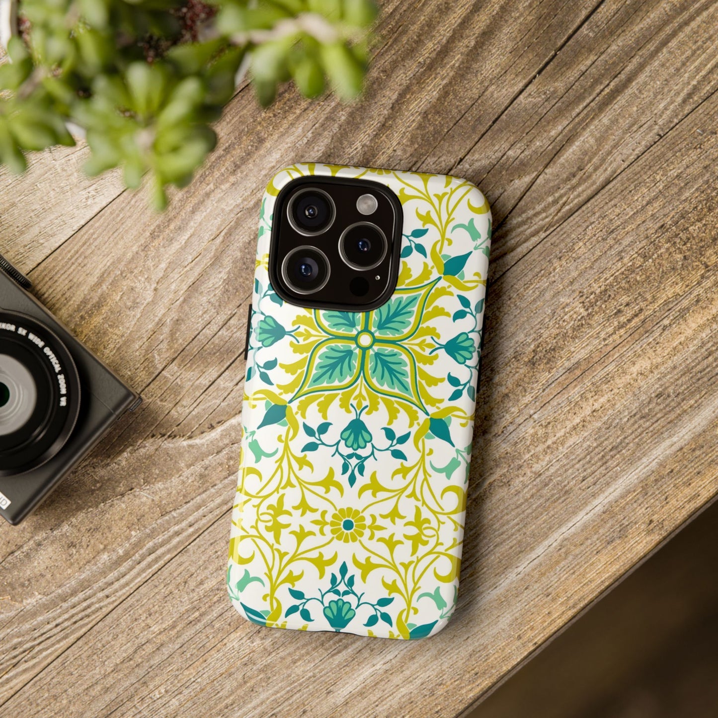 Vibrant Floral Phone Case - Protective Cover for iPhone, Stylish Gadget Accessory, Perfect Gift for Her, Home Decor, Trendy Tech