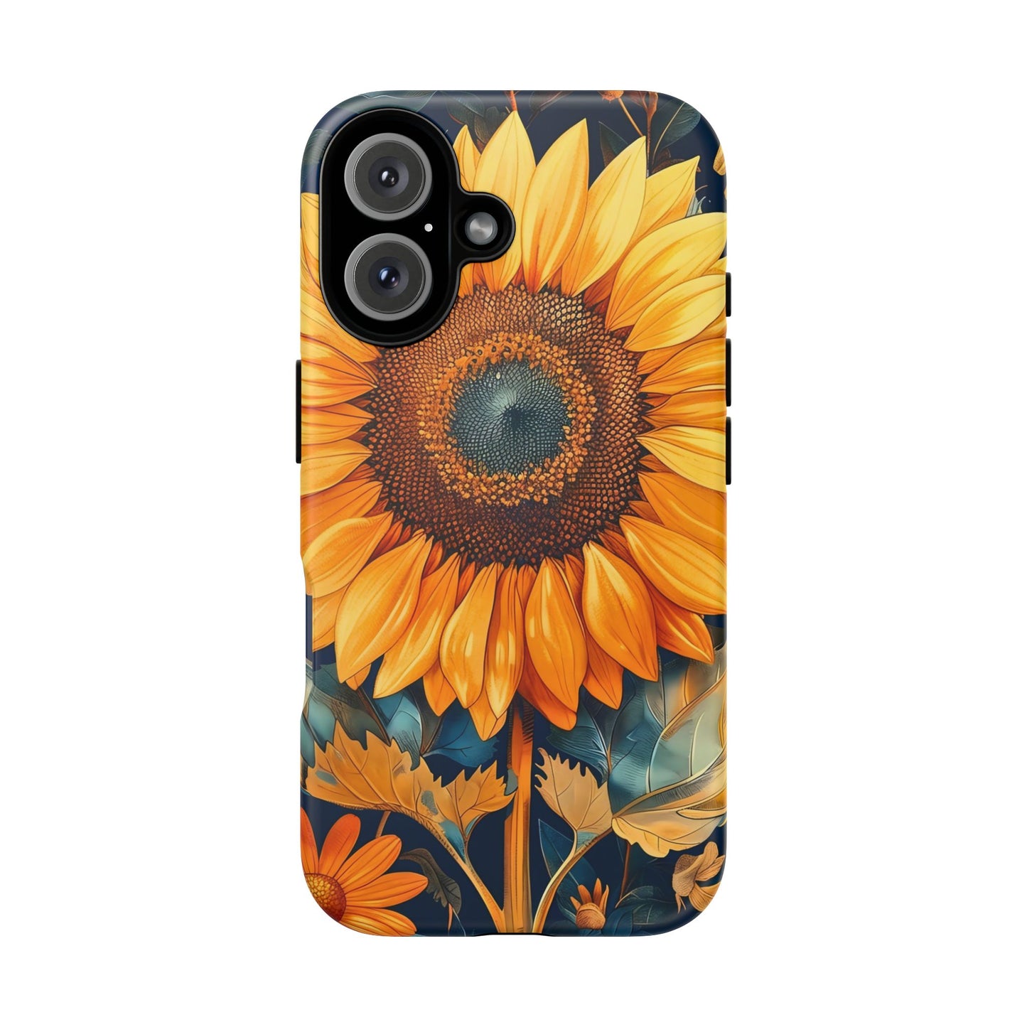 Sunflower Phone Case - Floral Design for Nature Lovers, Cute Spring Accessory, Gift for Her, Eco-Friendly Cover