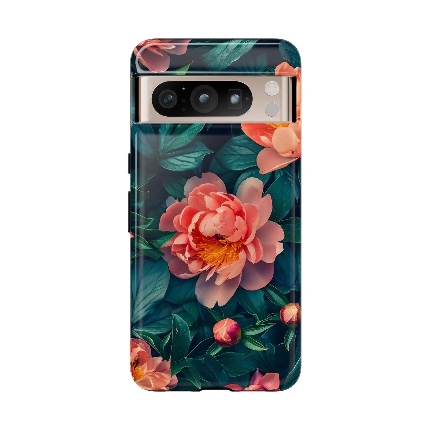 Floral Phone Case - Tough Cases, Flower Design, Botanical Art, Phone Accessory, Gift for Her, Nature Lovers