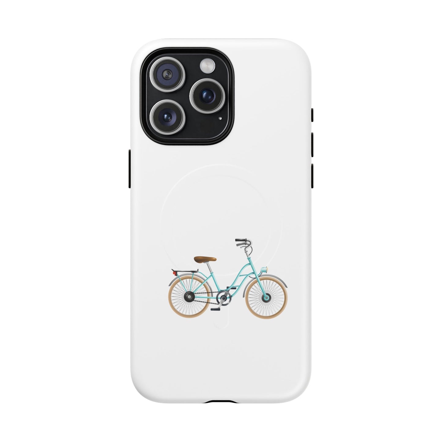 Tough Magnetic Phone Cases, Stylish Bicycle Design, Durable Protection, Perfect Gift for Cyclists, Trendy Tech Accessory