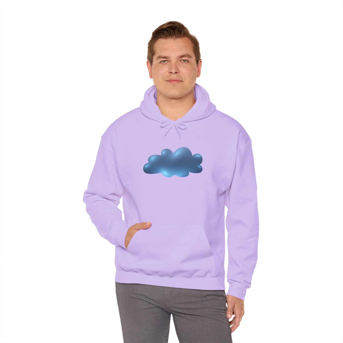 Unisex Heavy Blend™ Hooded Sweatshirt - Versatile Serene Cloudscape - Dreamy Cloud