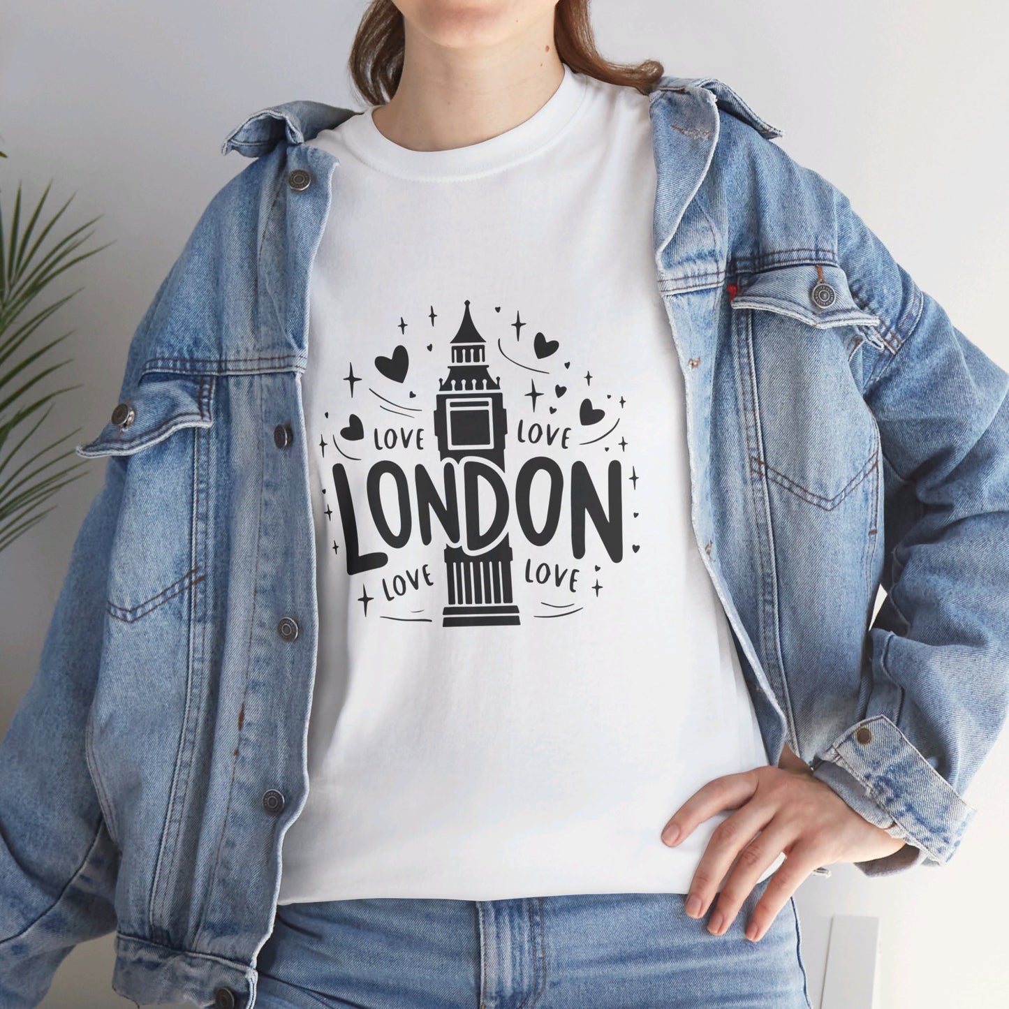 London is a Whole new Vibe Relaxed Unisex Heavy Cotton T-Shirt
