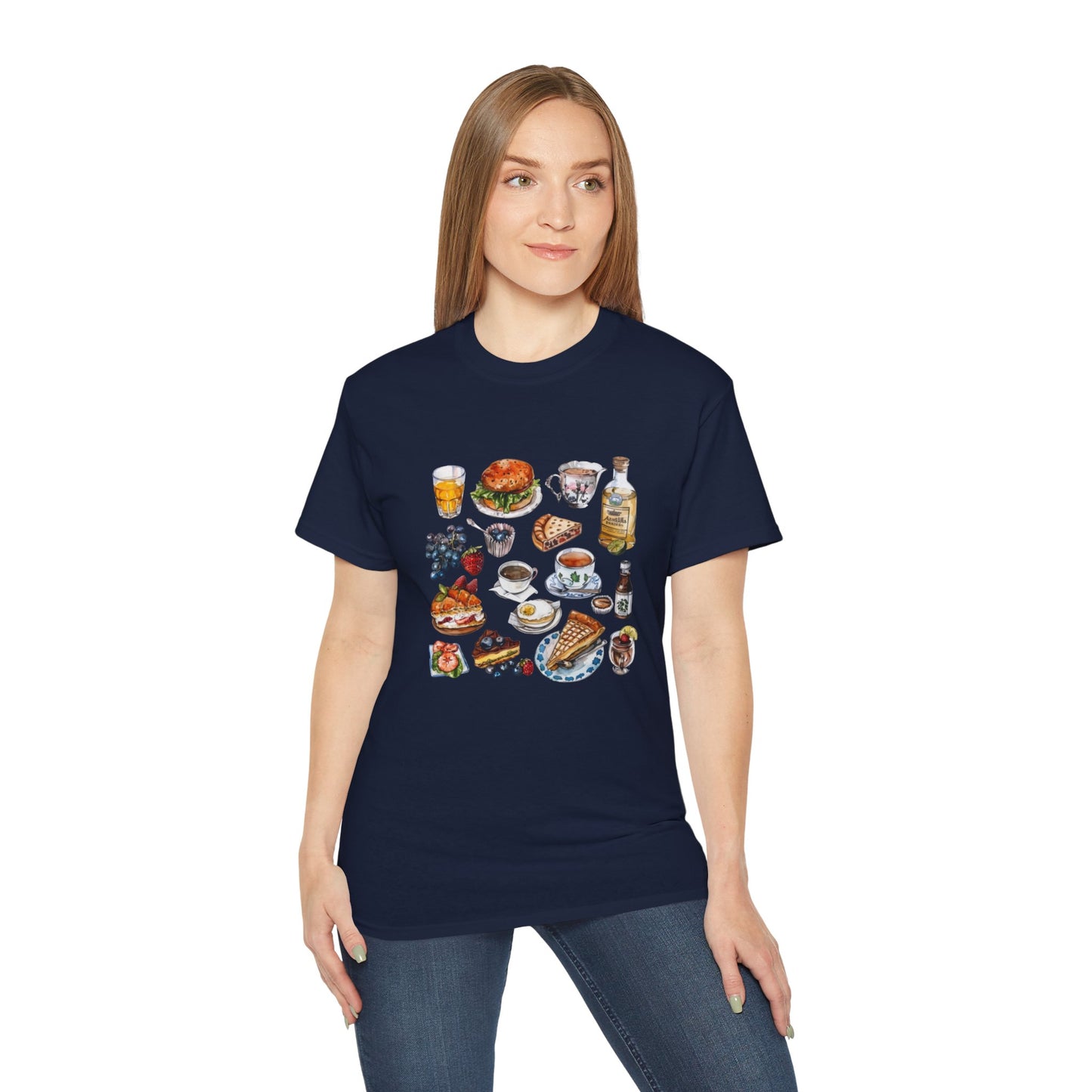 Unisex Ultra Cotton Tee - Retro English Icons