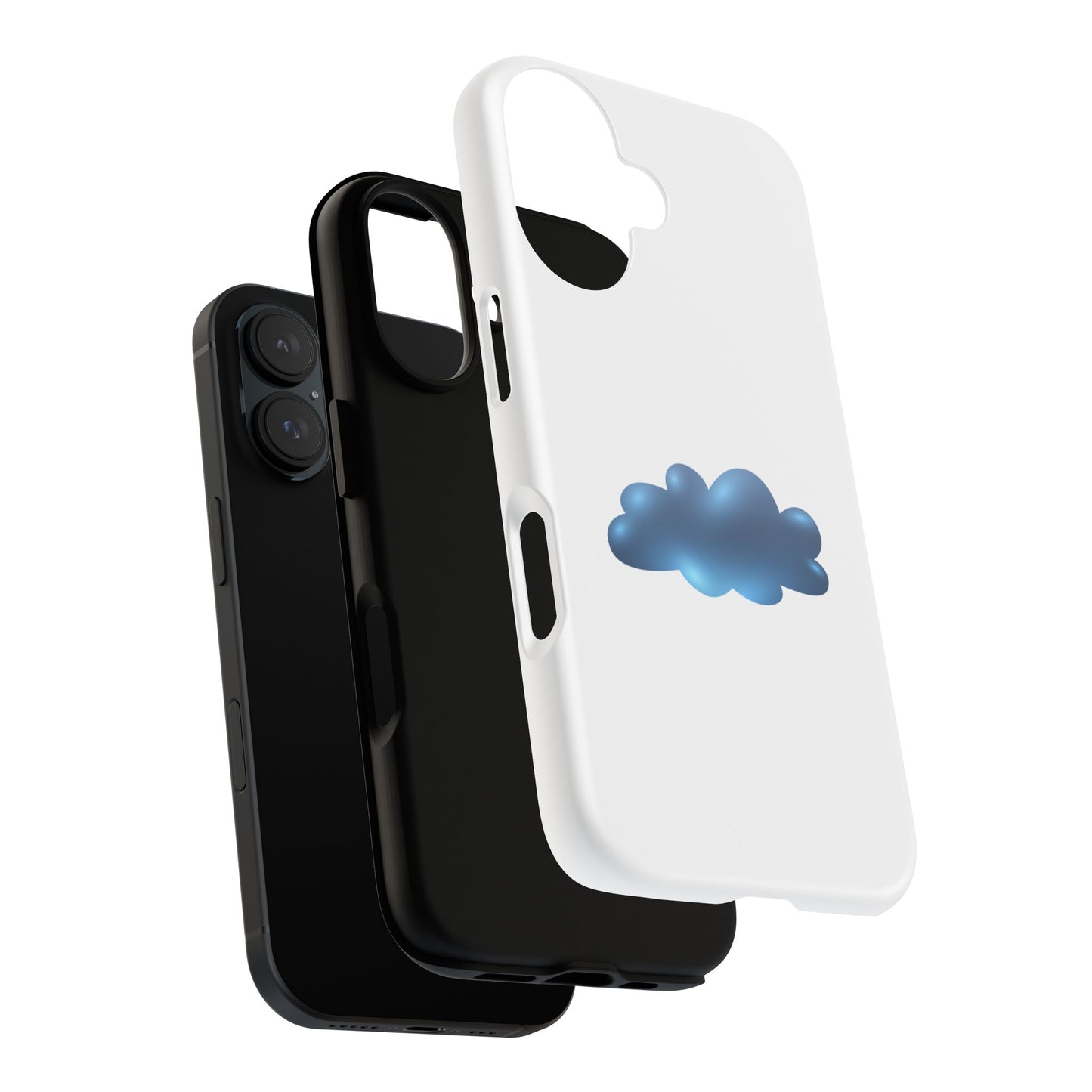 Cloud Design Phone Case - Tough Cases for Protection and Style