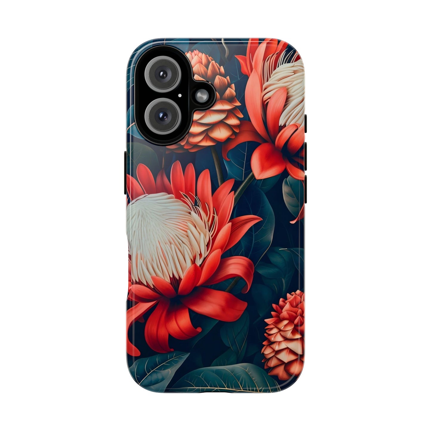 Floral Phone Case for Tough Love, Durable Cover, Unique Gift for Nature Lovers, Birthday, Mother's Day, Floral Design