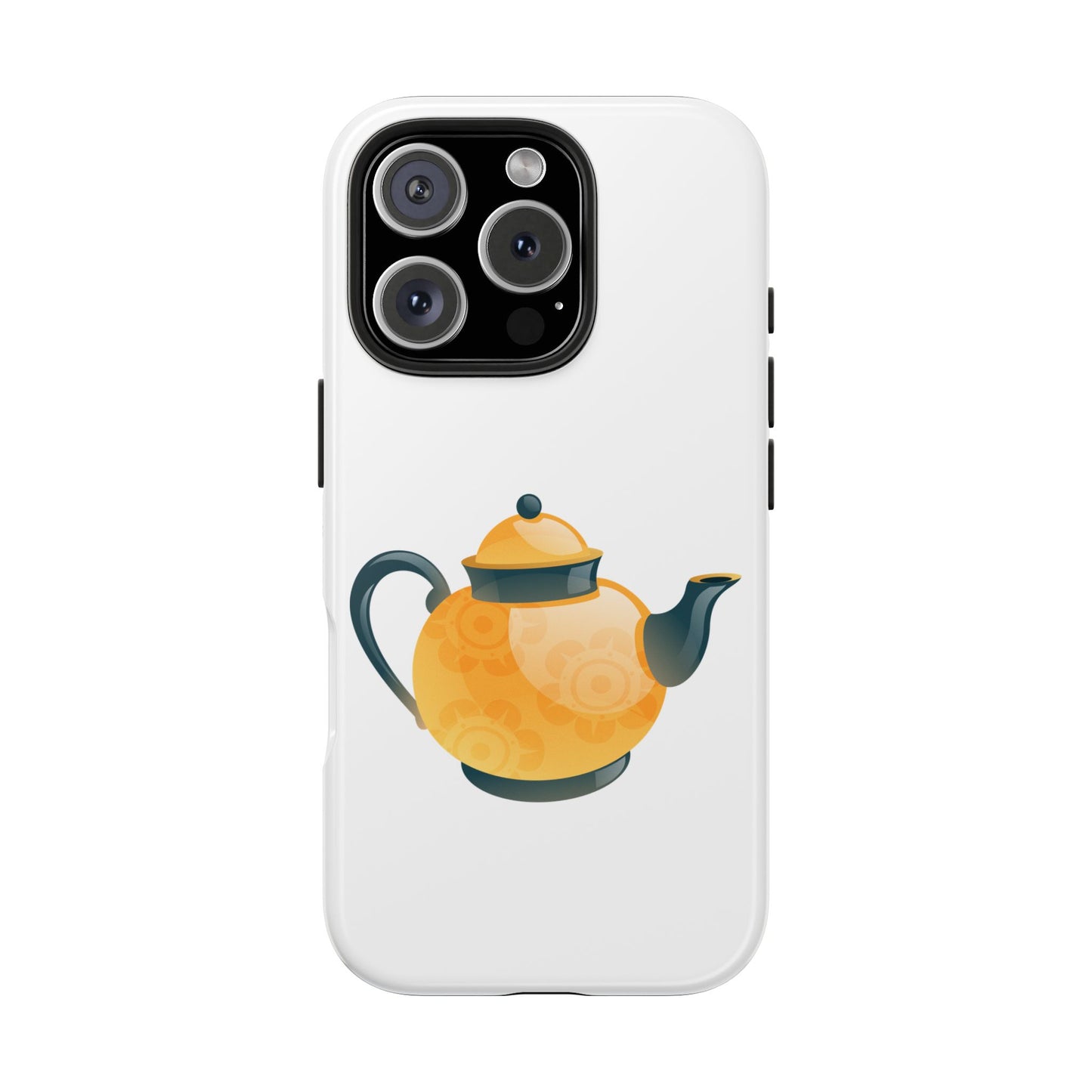 Colorful Teapot Phone Case, Quirky Cell Phone Cover, Unique Gift for Tea Lovers, Stylish Protection, Fun Phone Accessories