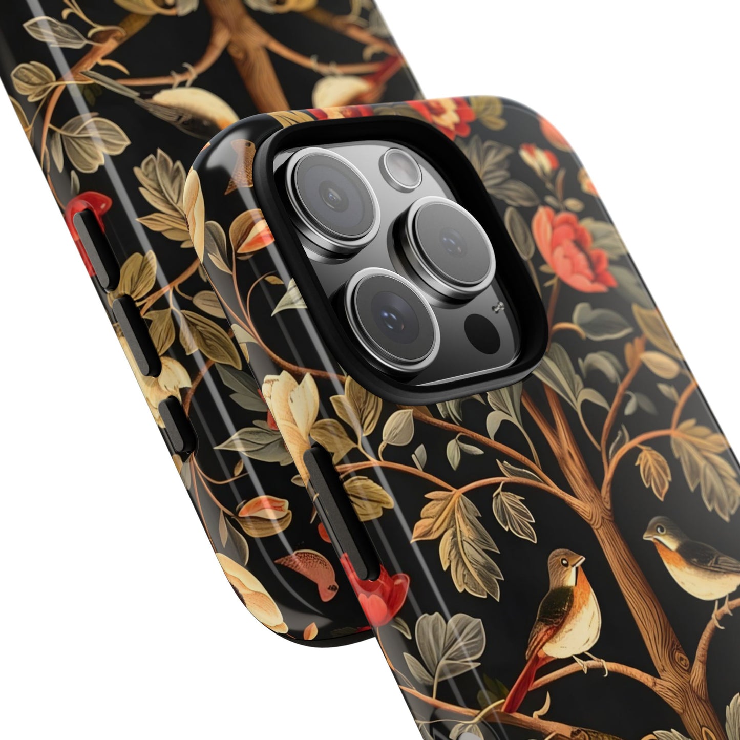 Floral Phone Case - Artistic Tough Cases for Phone Protection, Unique Gifts, Nature-Inspired Design, Eco-Friendly Accessories, Home Decor