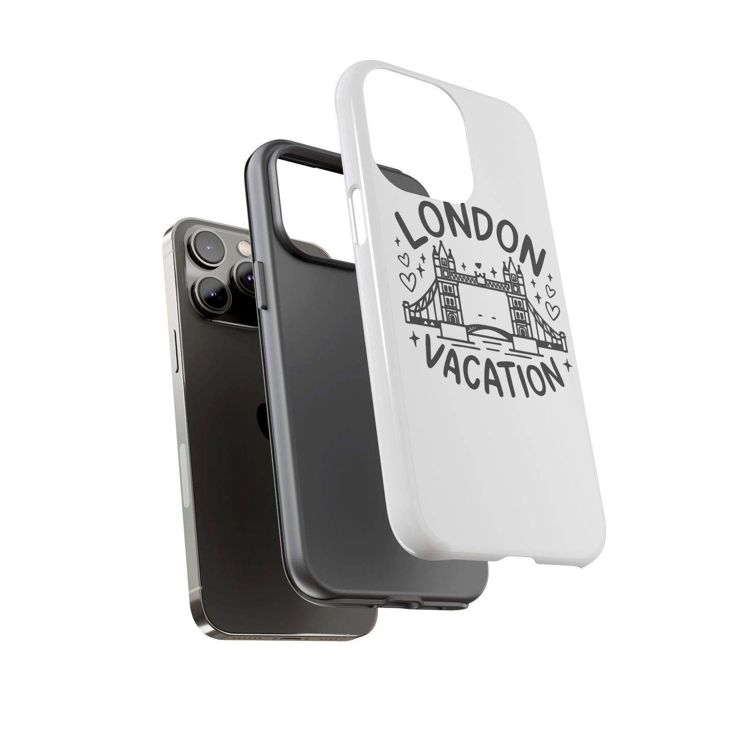 London Vacation Phone Case, Travel Accessories, Unique Gift, London Lover, Custom Phone Cover, Vacation Souvenir