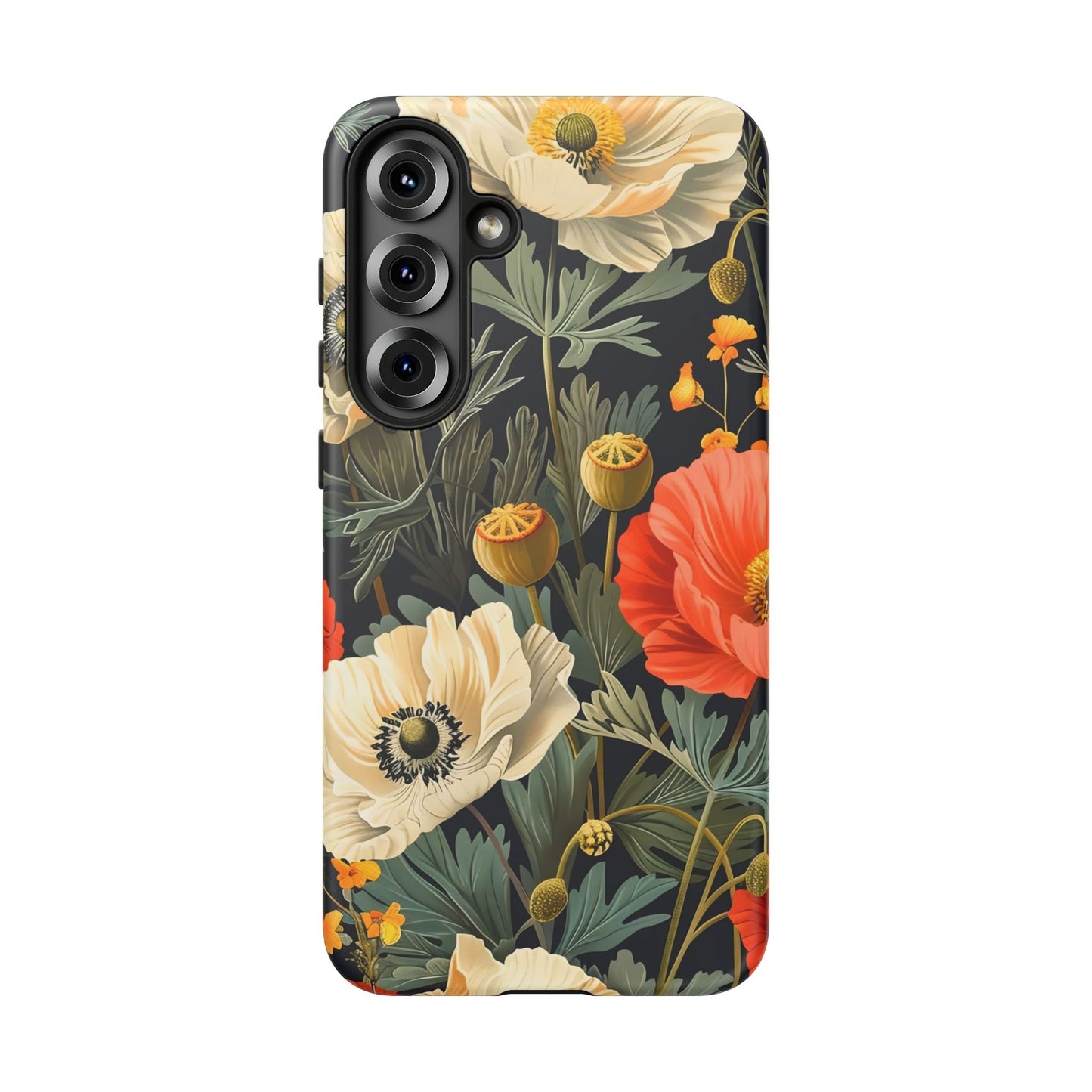 Floral Phone Case - Tough Cases with Vibrant Garden Design, Phone Accessory, Gift for Her, Spring Style, Nature Lover