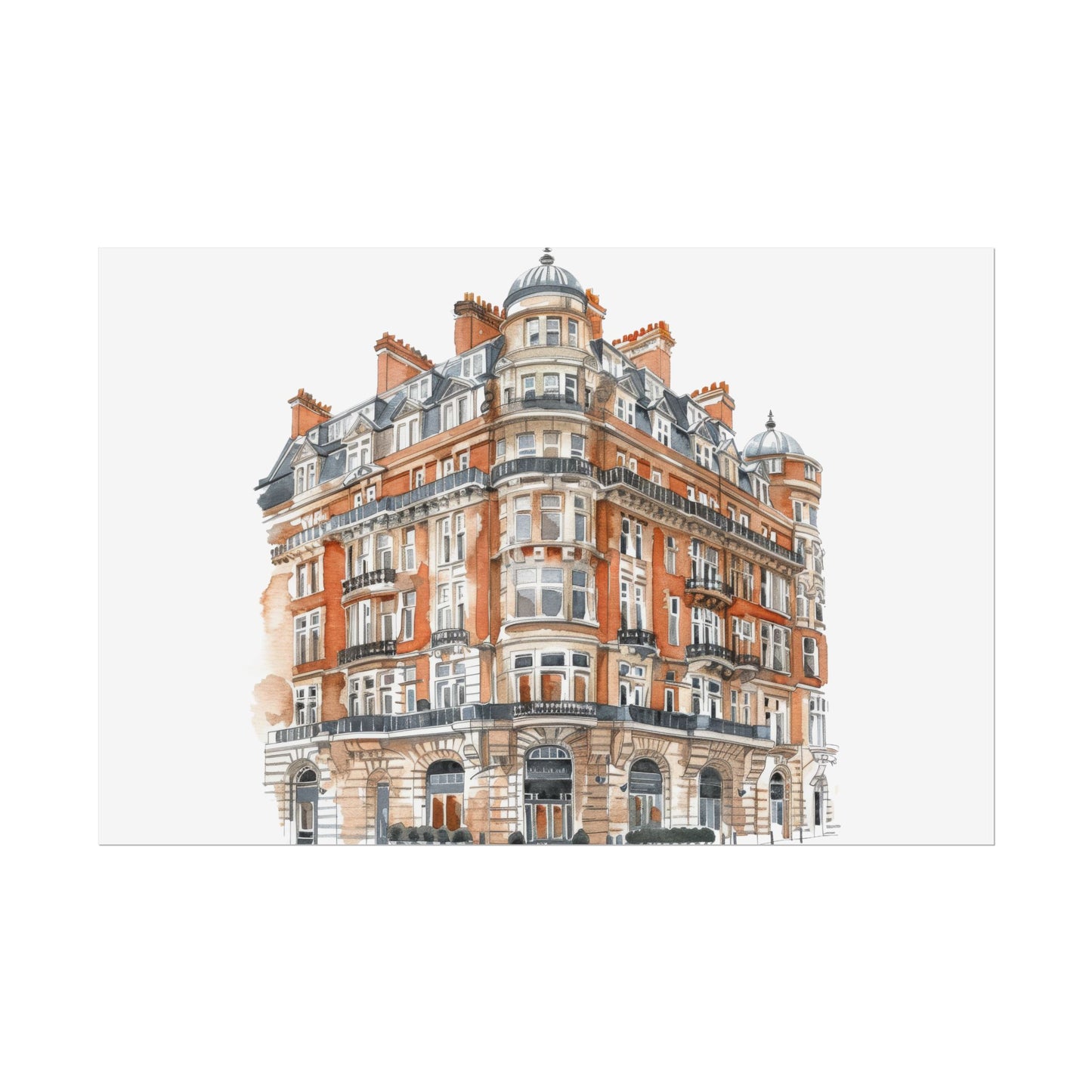 Elegant Architectural Rolled Posters, Art Prints for Home Decor, Gift for Housewarming, Wall Art for Living Room, Unique Art Decor