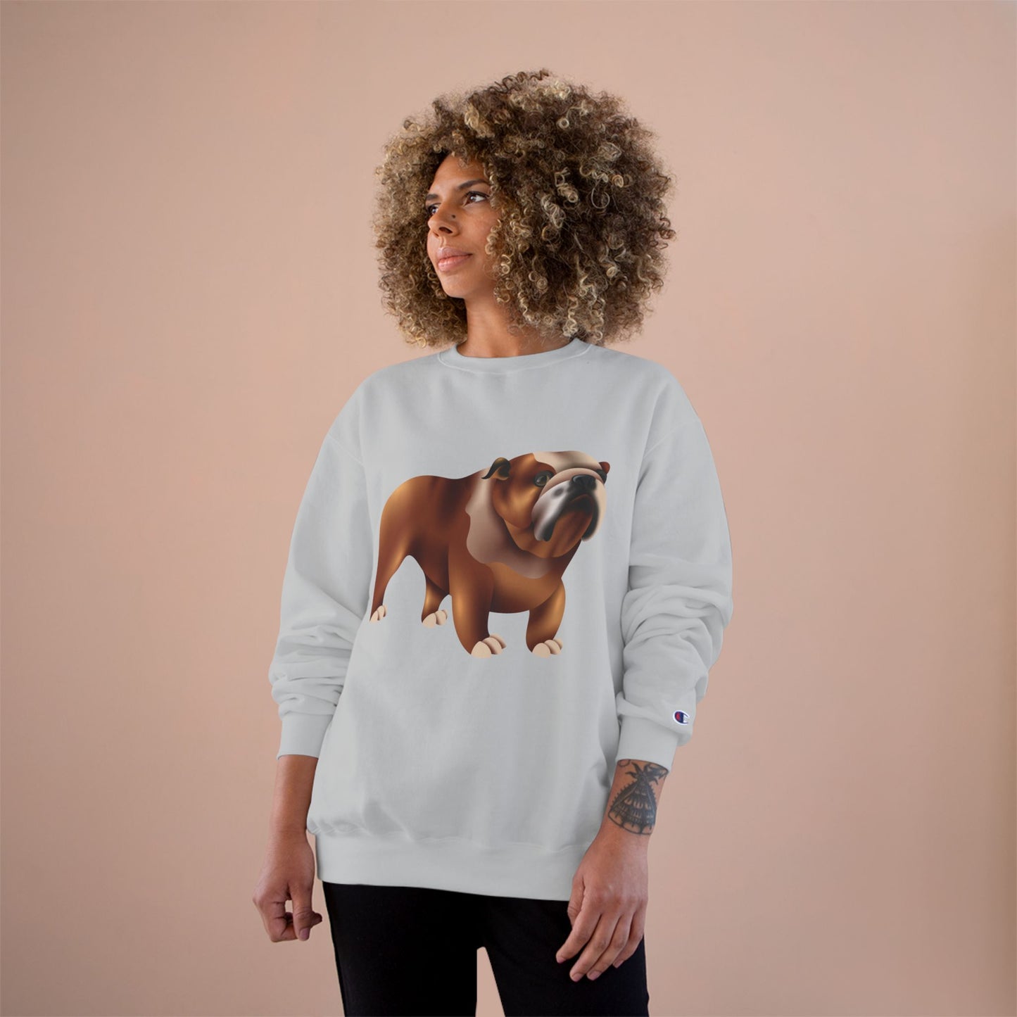 Champion Sweatshirt - Adorable British Dog
