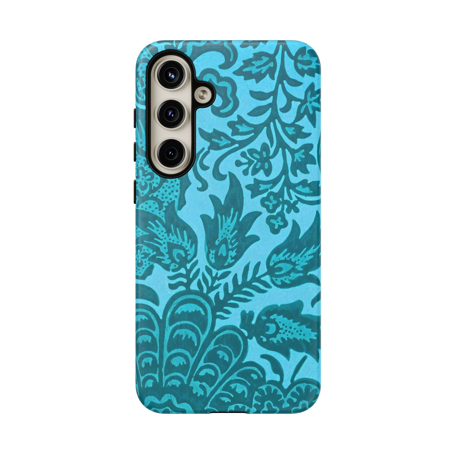 Bohemian Phone Case, Tough Floral Phone Cover, Artistic Phone Protector, Gift for Her, Unique Tech Accessories