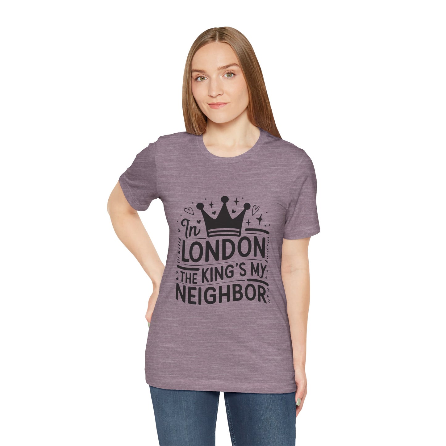 Unisex Jersey Short Sleeve Tee - King's Neighbour In London