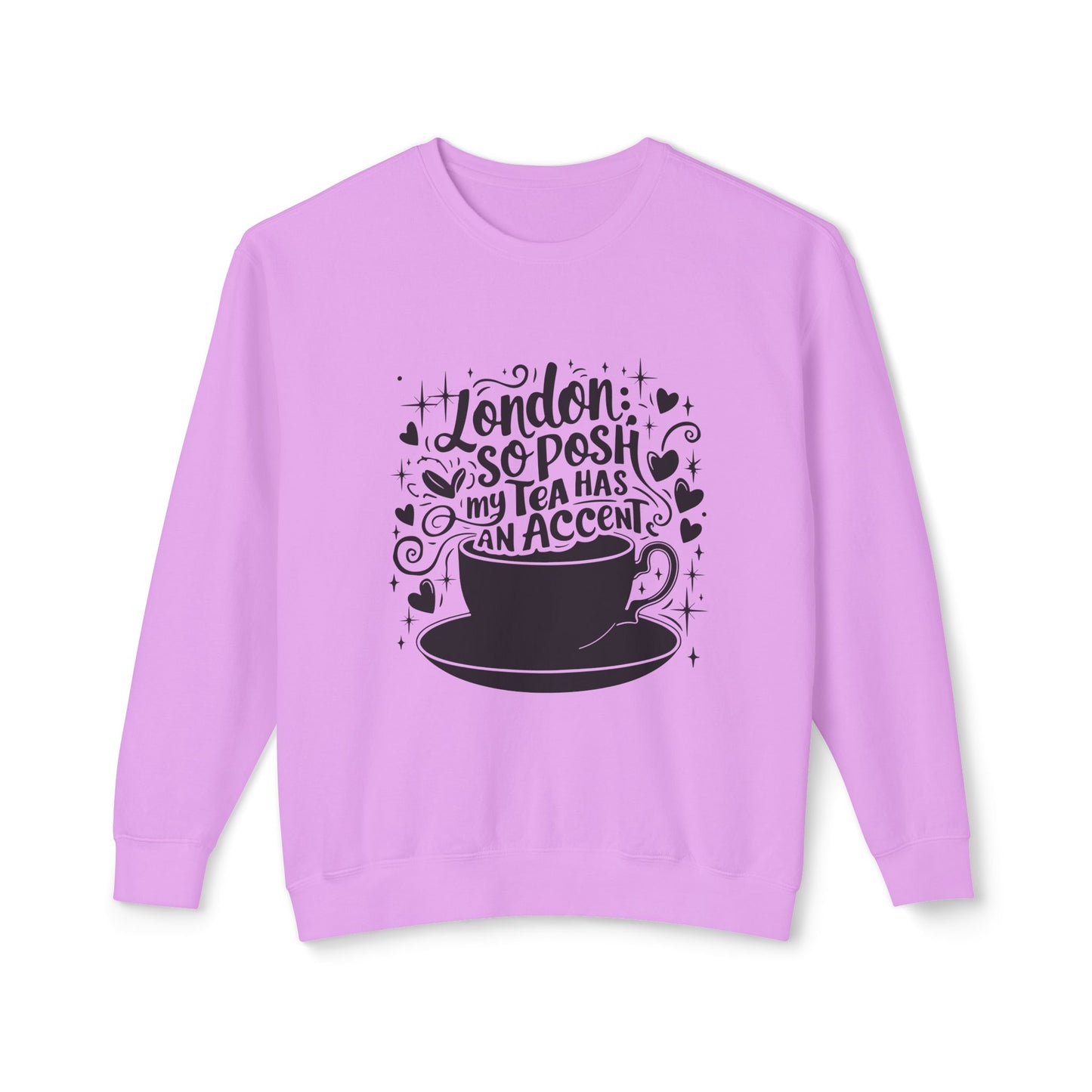 Unisex Lightweight Crewneck Sweatshirt - London's Tea