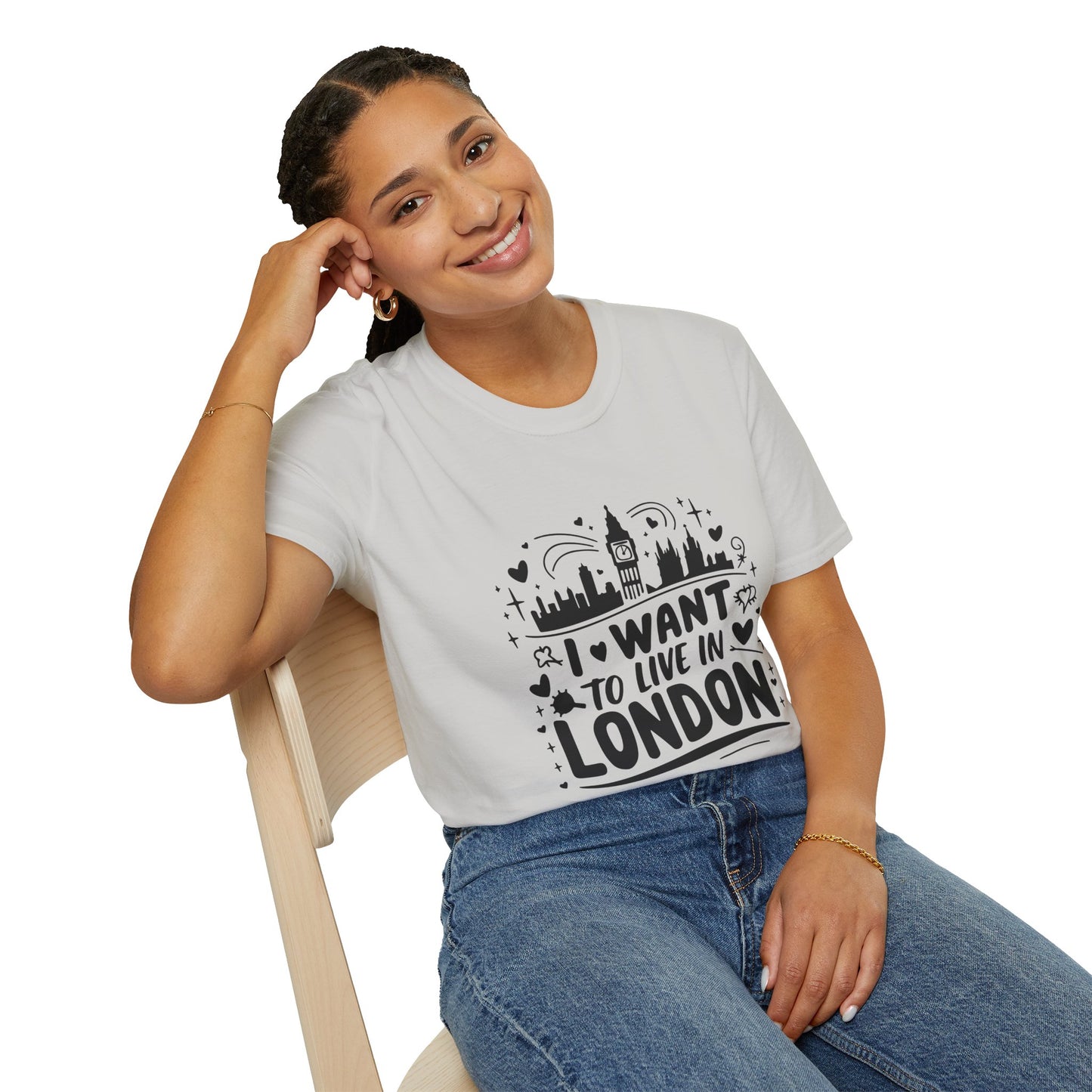 Unisex Softstyle T-Shirt - I want to Live in London