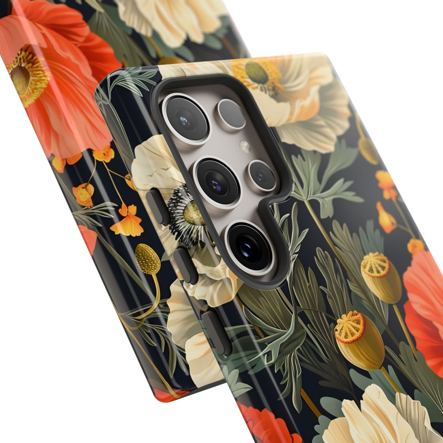 Floral Phone Case - Tough Cases with Vibrant Garden Design, Phone Accessory, Gift for Her, Spring Style, Nature Lover