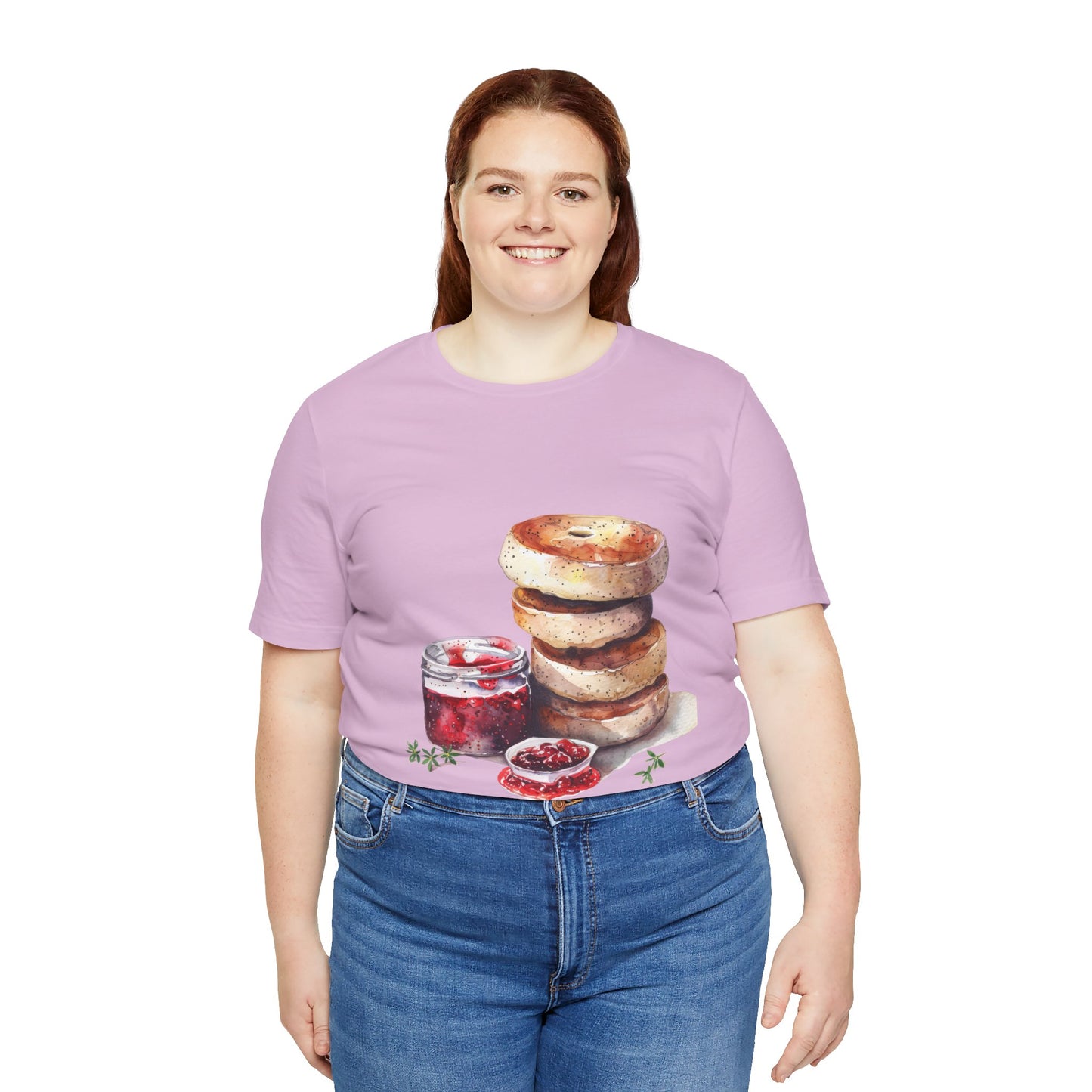 Unisex Jersey Short Sleeve Tee - Heritage on a Plate - Exploring British Cuisine