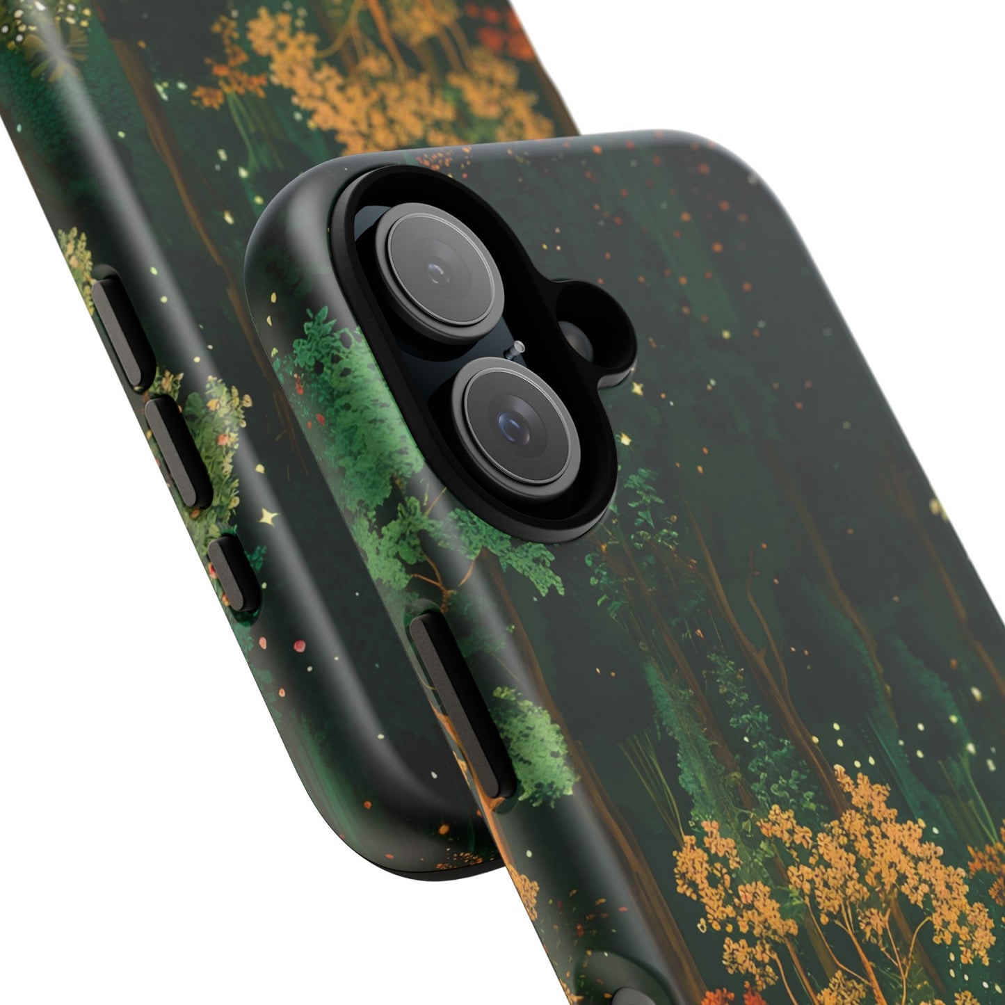 Nature-Inspired Phone Case, Floral Design, Tough iPhone Cover, Gift for Nature Lovers, Colorful Phone Accessory
