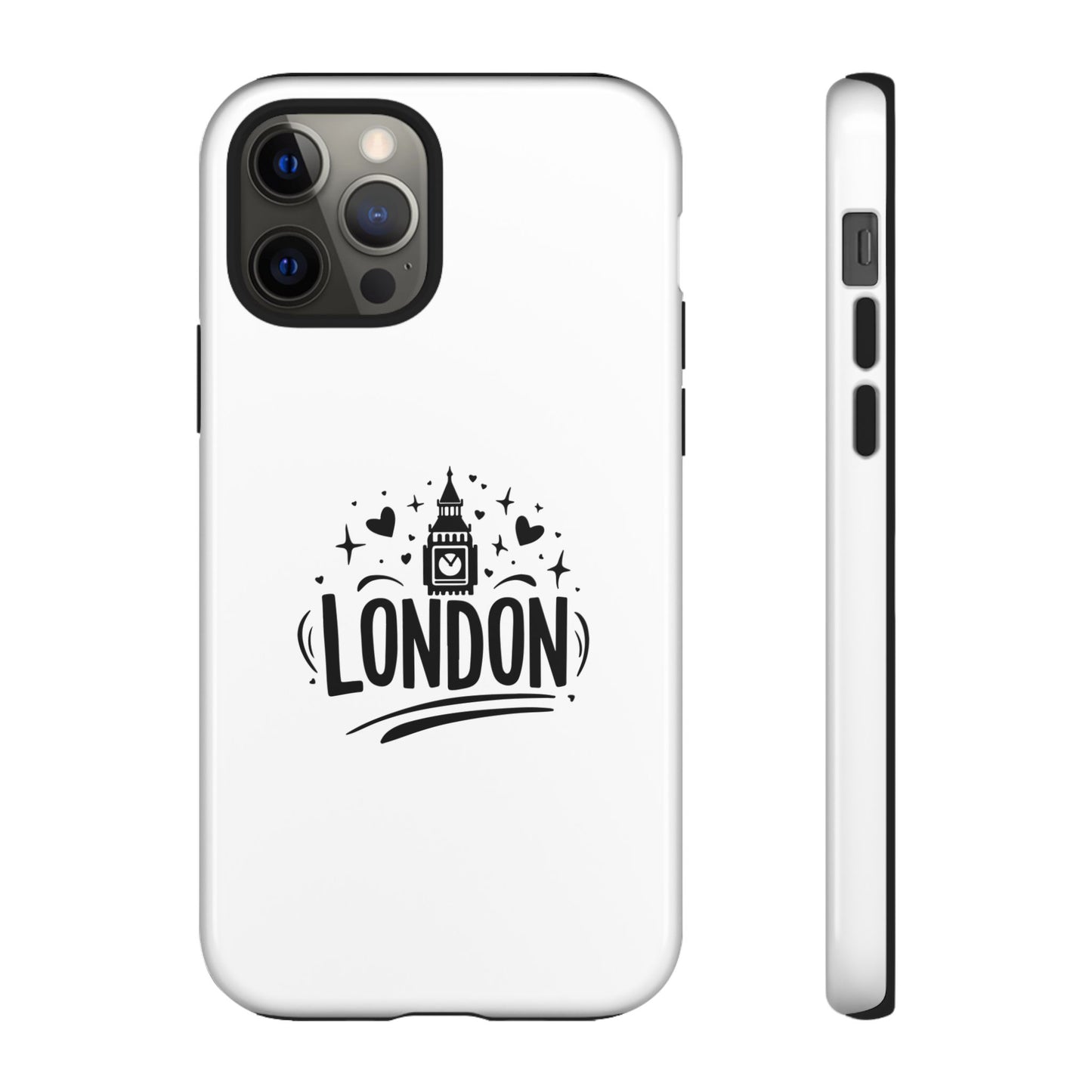 Stylish Phone Case for London Lovers, London Gift, Travel Accessory, Unique Smartphone Case, Cityscape Phone Cover