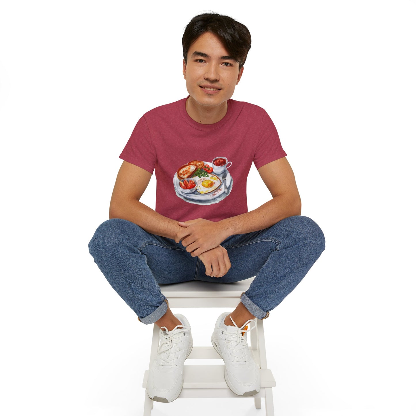 Unisex Ultra Cotton Tee - Mouth-watering Morning Feast