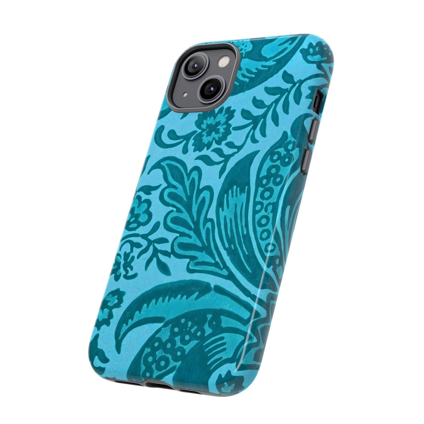 Tough Cases Floral Phone Case, Boho Chic Cover for Smartphones, Unique Gift for Her, Trendy Tech Accessory, Perfect for Personalization