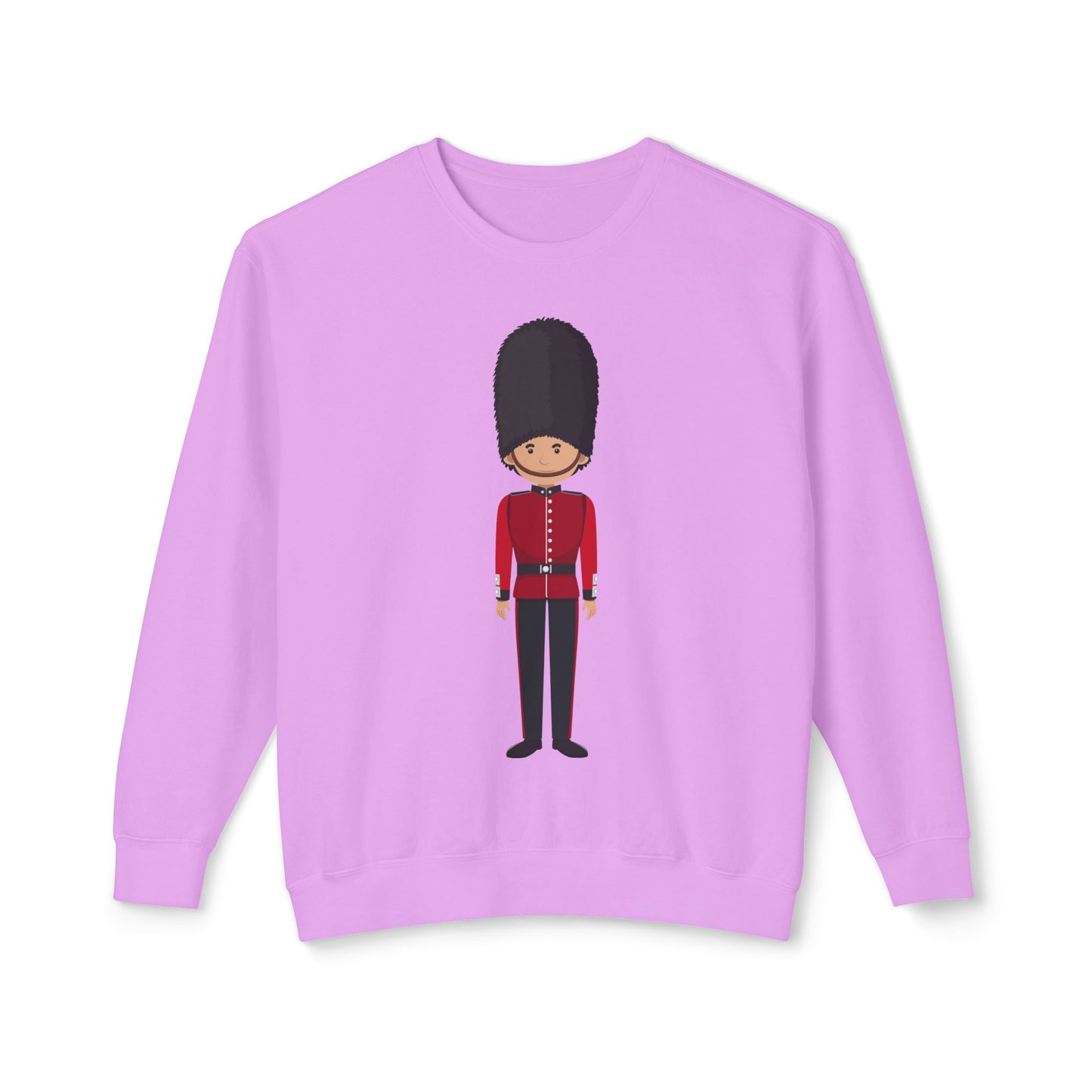 Unisex Lightweight Crewneck Sweatshirt - British Soldier - Classic Military Elegance and Honorable