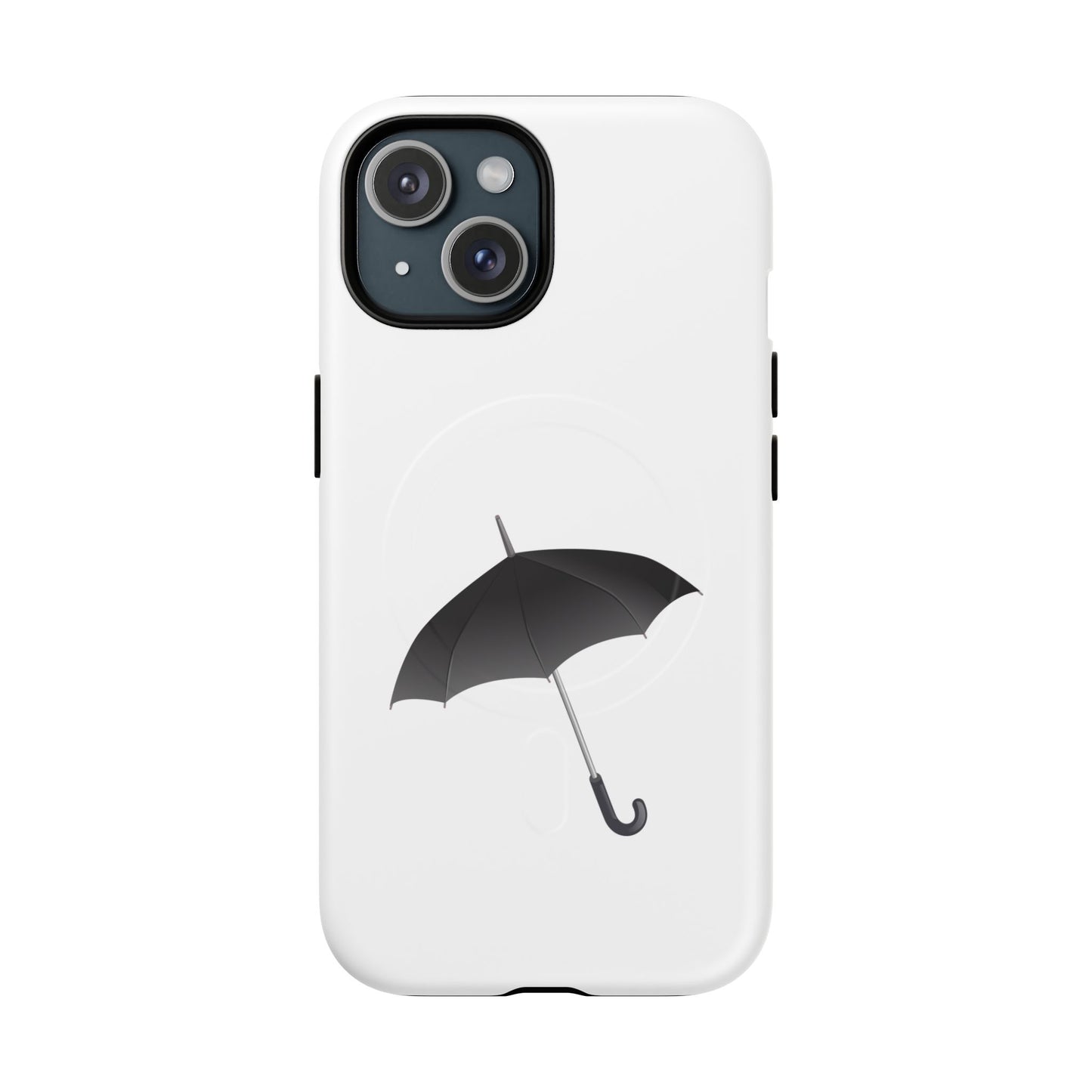 Stylish Magnetic Phone Case with Umbrella Design, Gift for Tech Lovers, Phone Accessory, Modern Design, Unique Cell Phone Cover