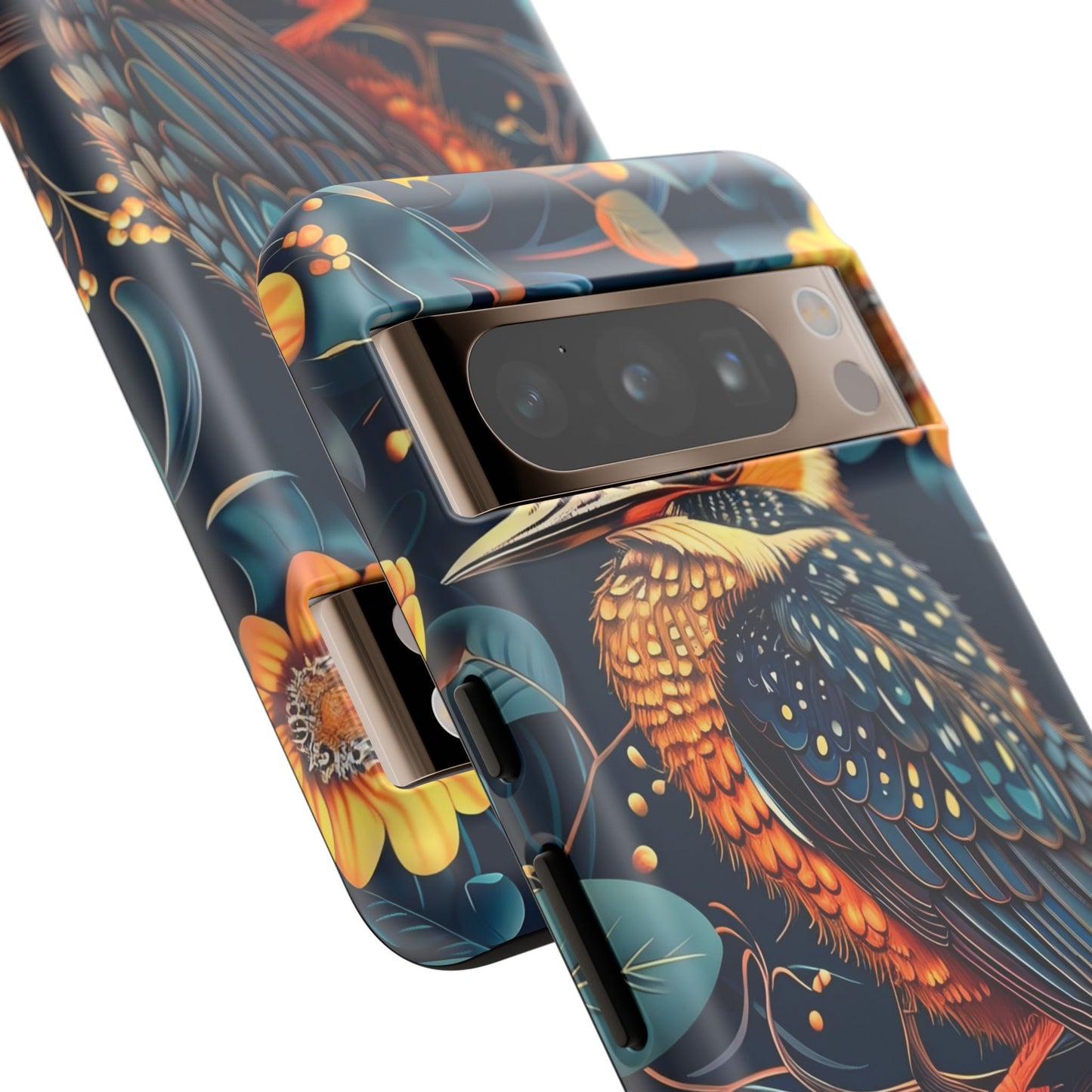 Nature-Inspired Phone Case | Artistic Bird Design | Tough Cases for Nature Lovers, Unique Gift, Eco-Friendly, Wildlife Decor