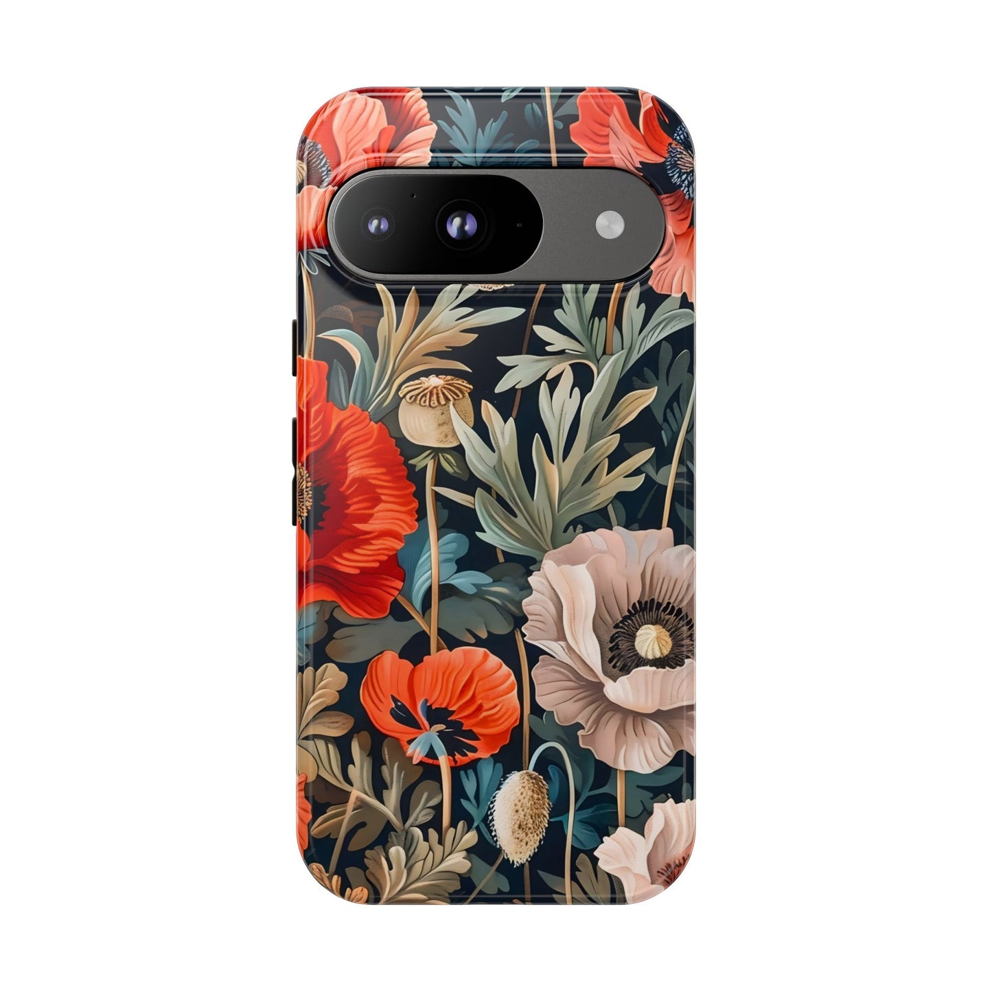 Floral Phone Case - Tough Cases, Flower Design, Chic Tech Accessories, Stylish Gifts, Unique Phone Protectors