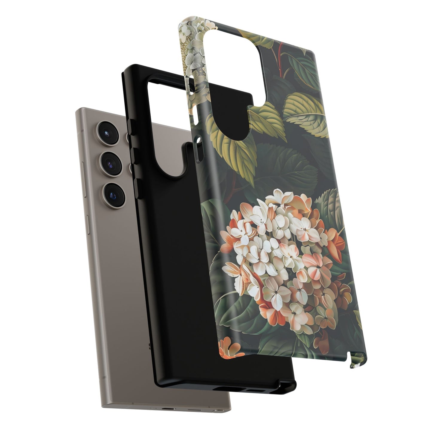 Floral Phone Case - Tough Cases, Nature Lover Gift, Floral Design, Botanical Phone Cover, Stylish Cellphone Accessory, Mother's Day Gift
