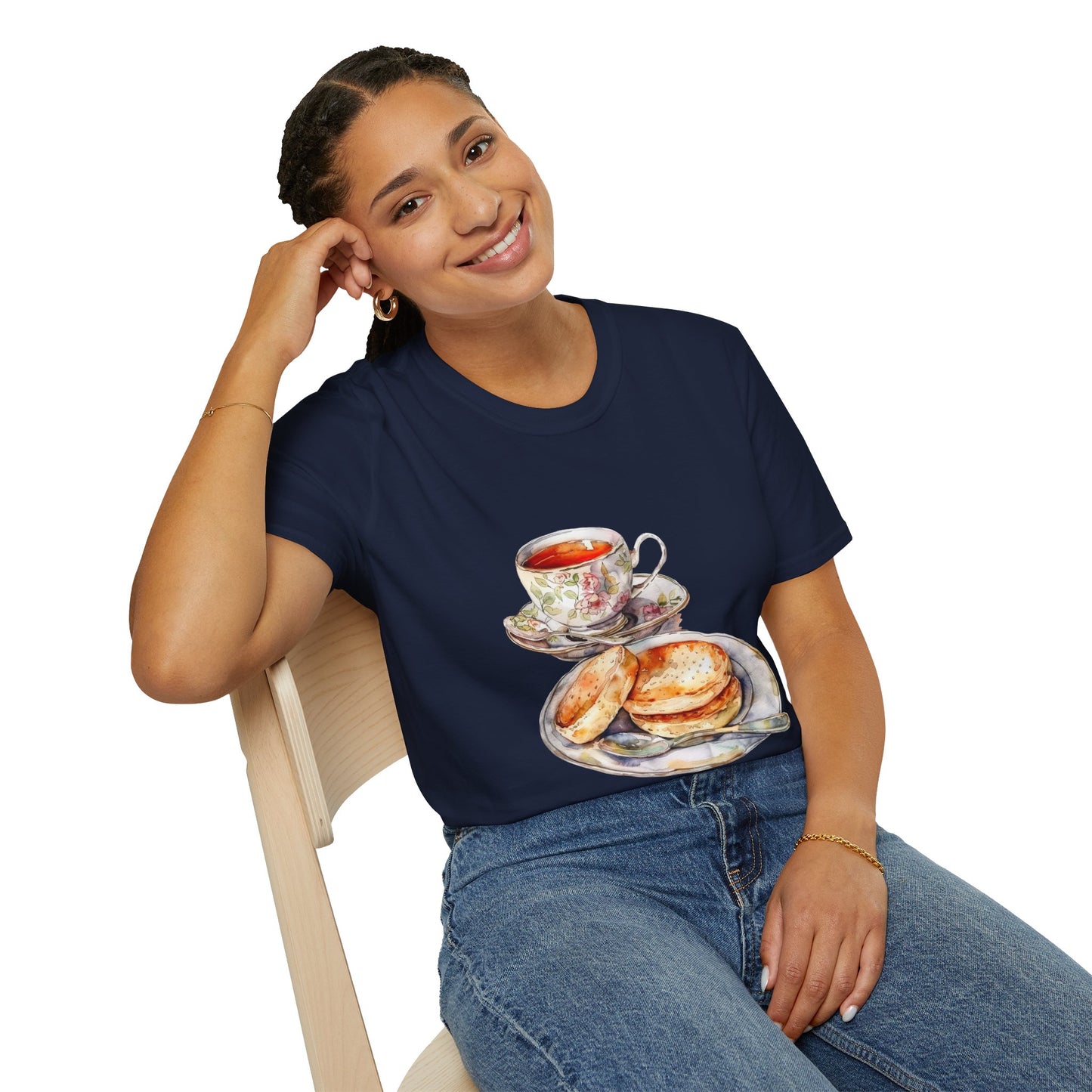 Unisex Softstyle T-Shirt - Morning Majesty - The Royal British Breakfast